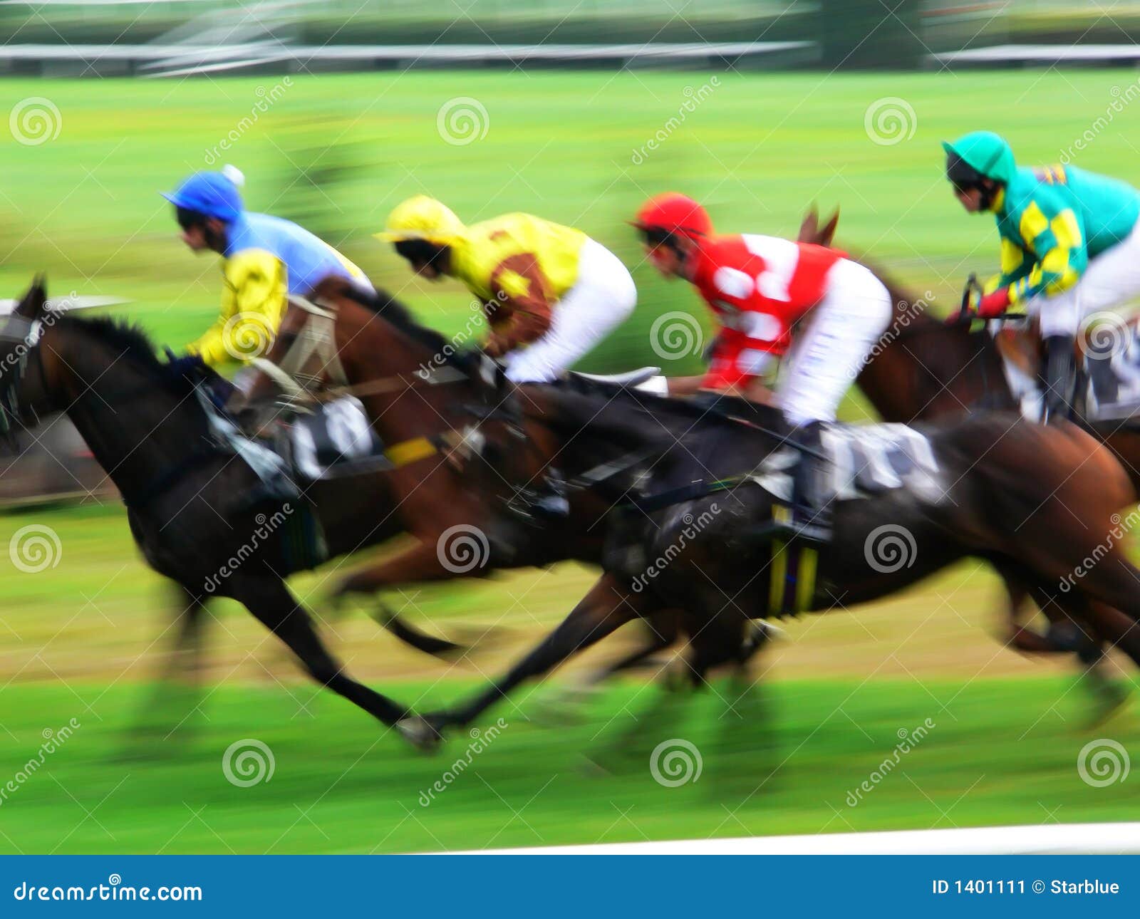 horse race finish
