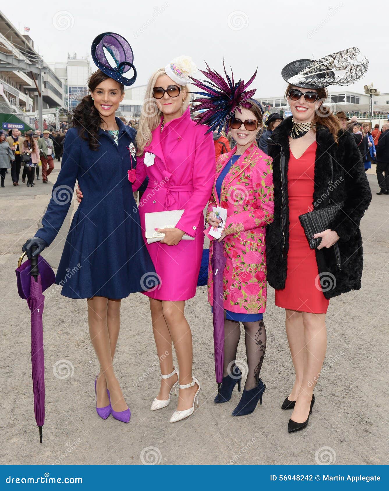 448 Horse Racing Fashion Photos - Free ...