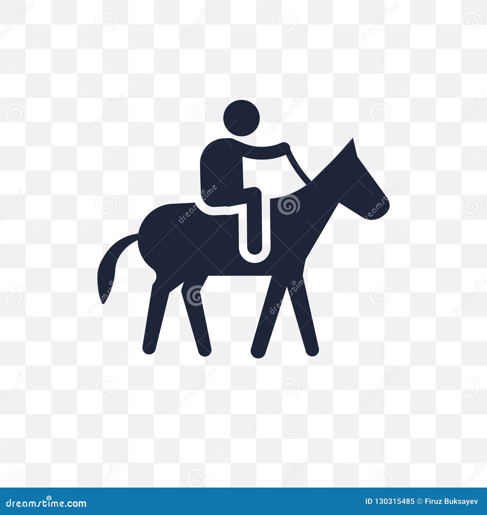 horse riding transparent icon. horse riding   from a