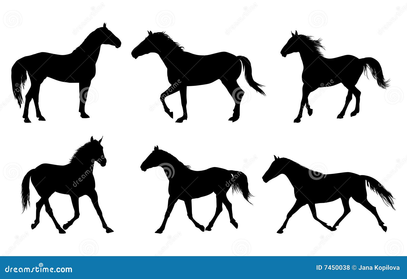 horse silhouette