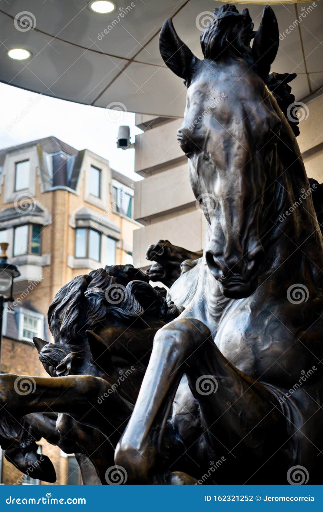 Horse statue in London stock photo. Image of famous 162321252