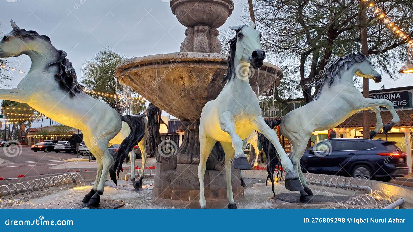 Horse Statue Scottsdale Arizona Editorial Stock Photo Image of scottsdale, scottsdaln 276809298