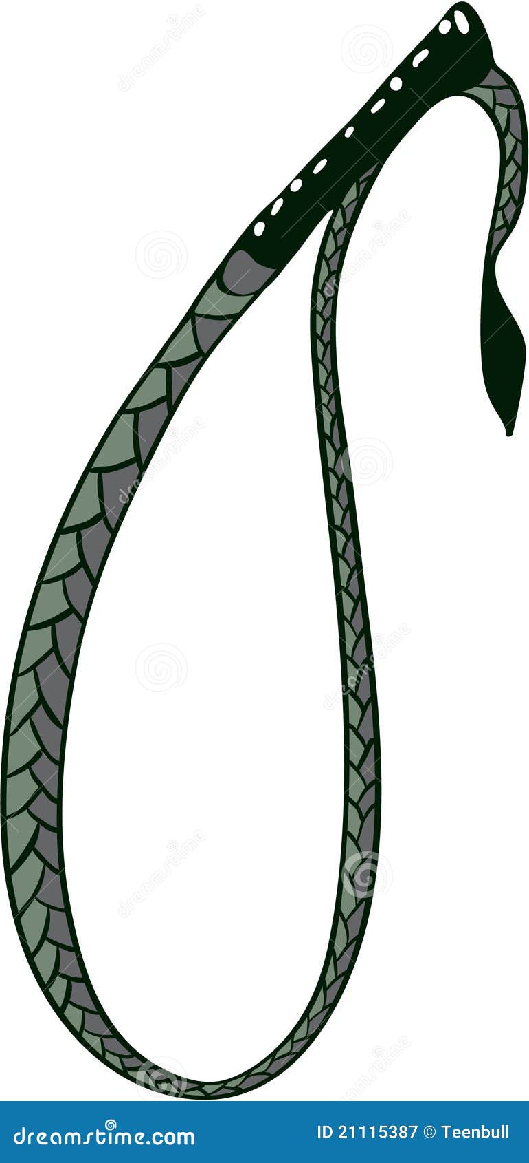 Horse whip illustration stock vector. Illustration of horsewhip 21115387