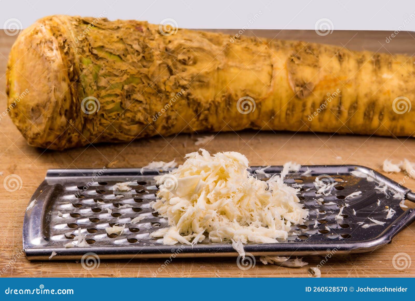 Horseradish, Whole Piece and Grated Stock Photo Image of kitchen, closeup 260528570