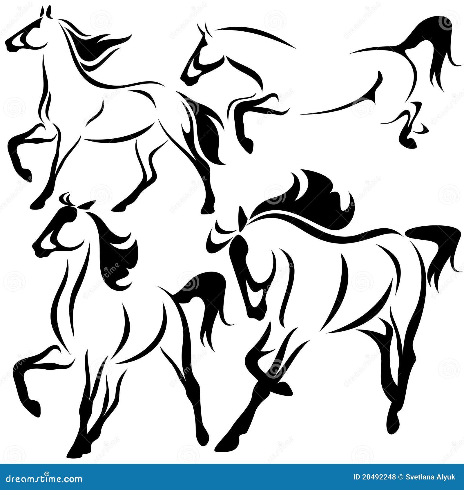 free vector clipart horse - photo #38