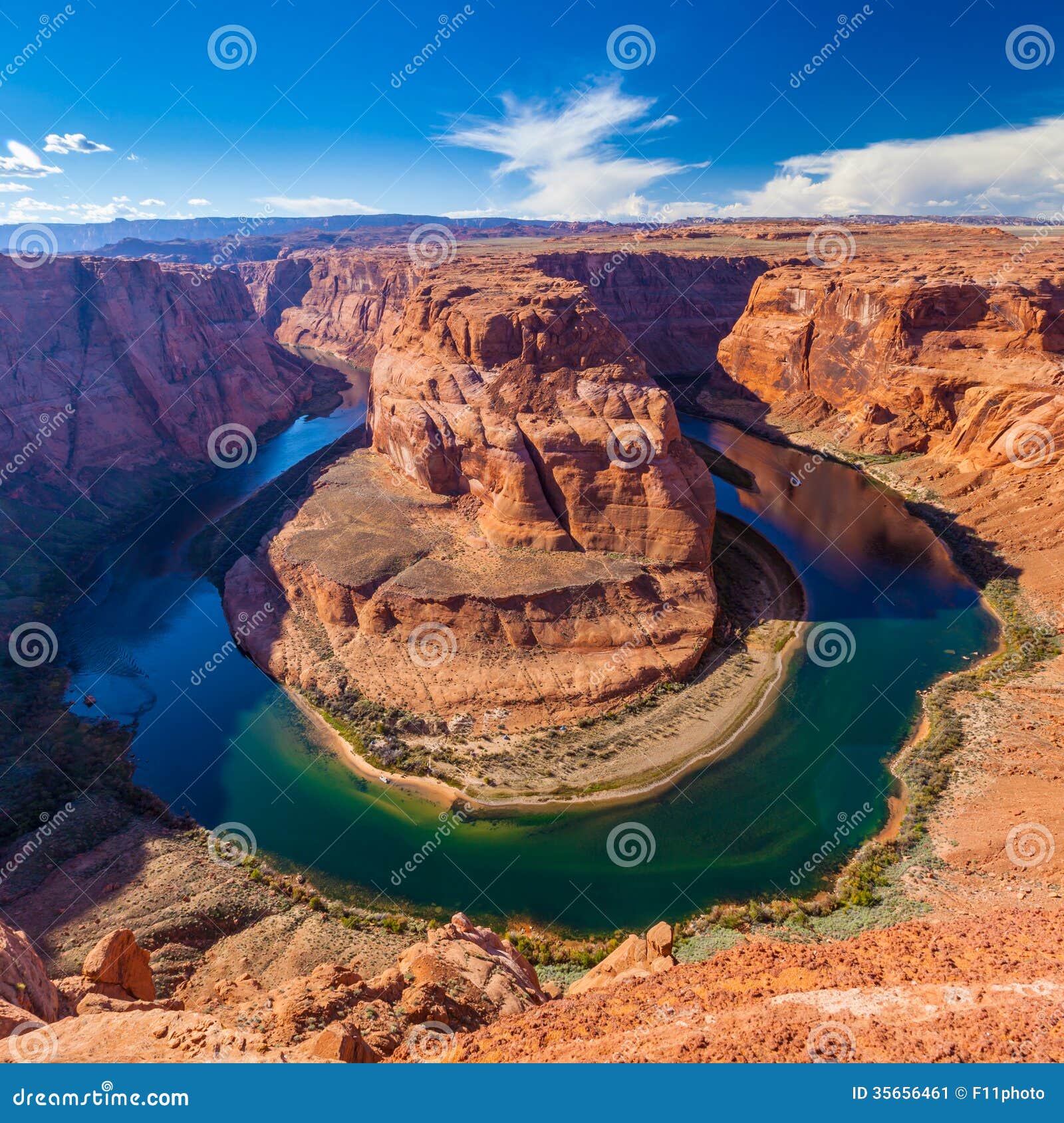 Horseshoe Bend Canyon, Arizona Stock Image Image of arizona, glen