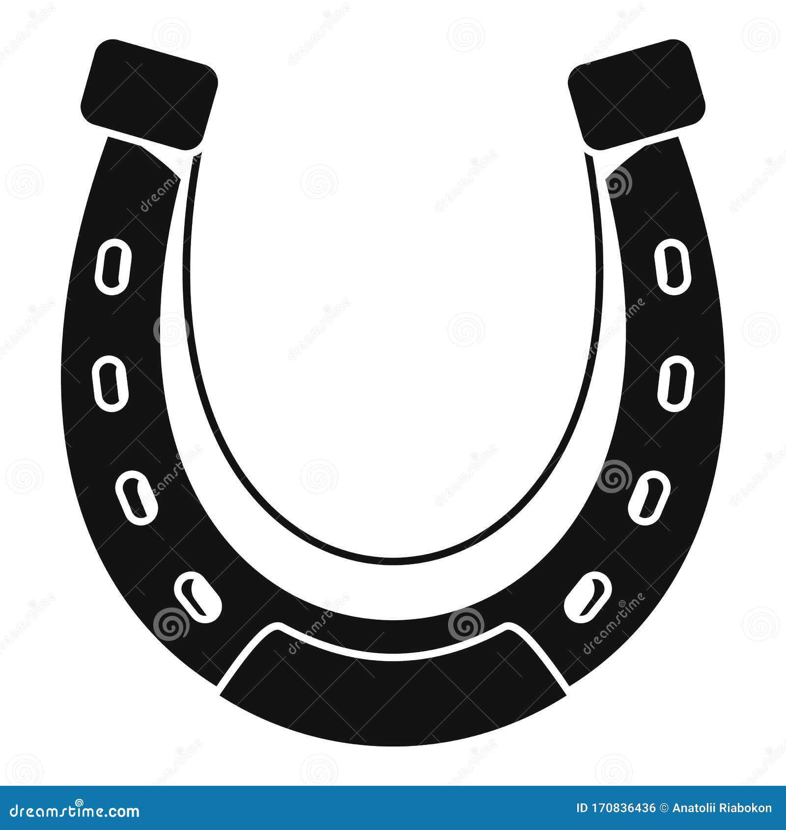 horseshoes vector