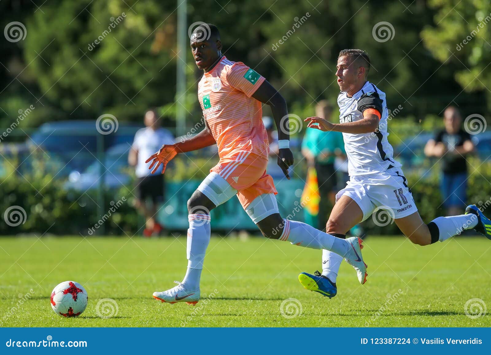 Friendly Match RSC Anderlecht Vs PAOK Editorial Stock Image - Image of  people, game: 123387224