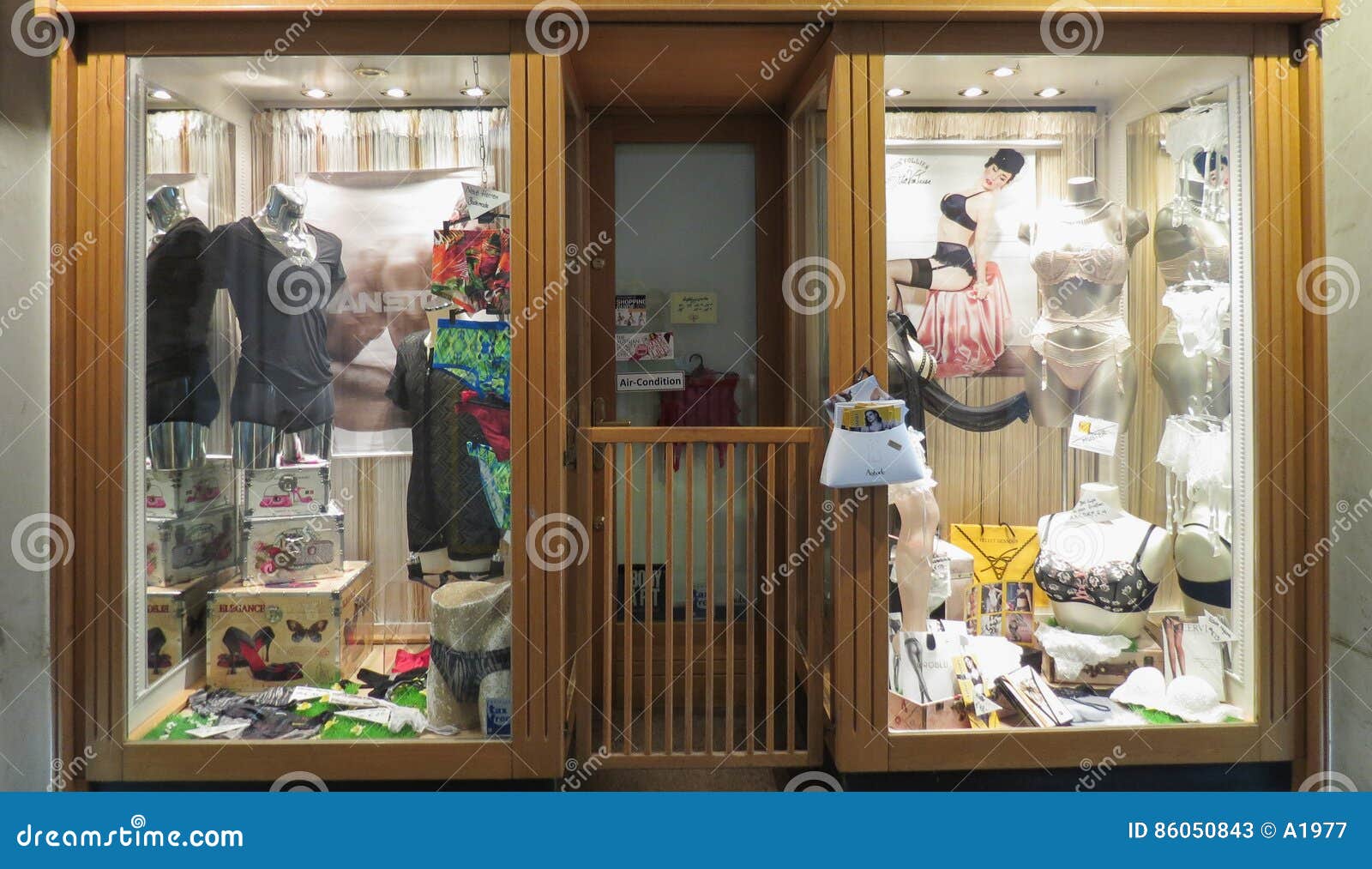 Hosiery and Underwear Store Editorial Stock Photo - Image of europe ...