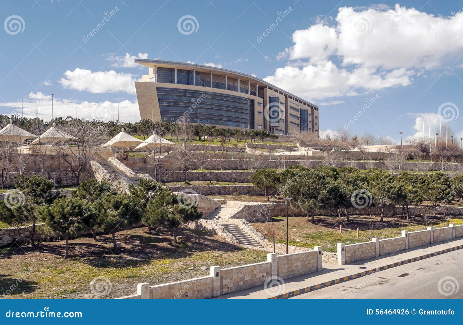 Hospital From Amman Stock Photo Image 56464926
