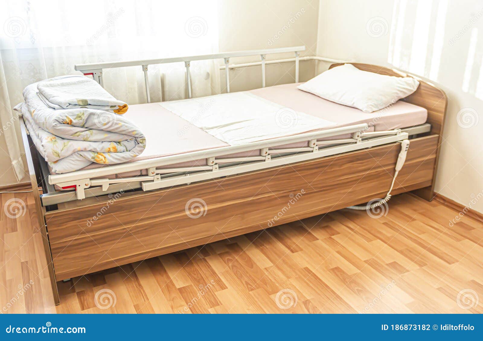 Hospital Bed for Elderly Patient Stock Photo Image of nursing