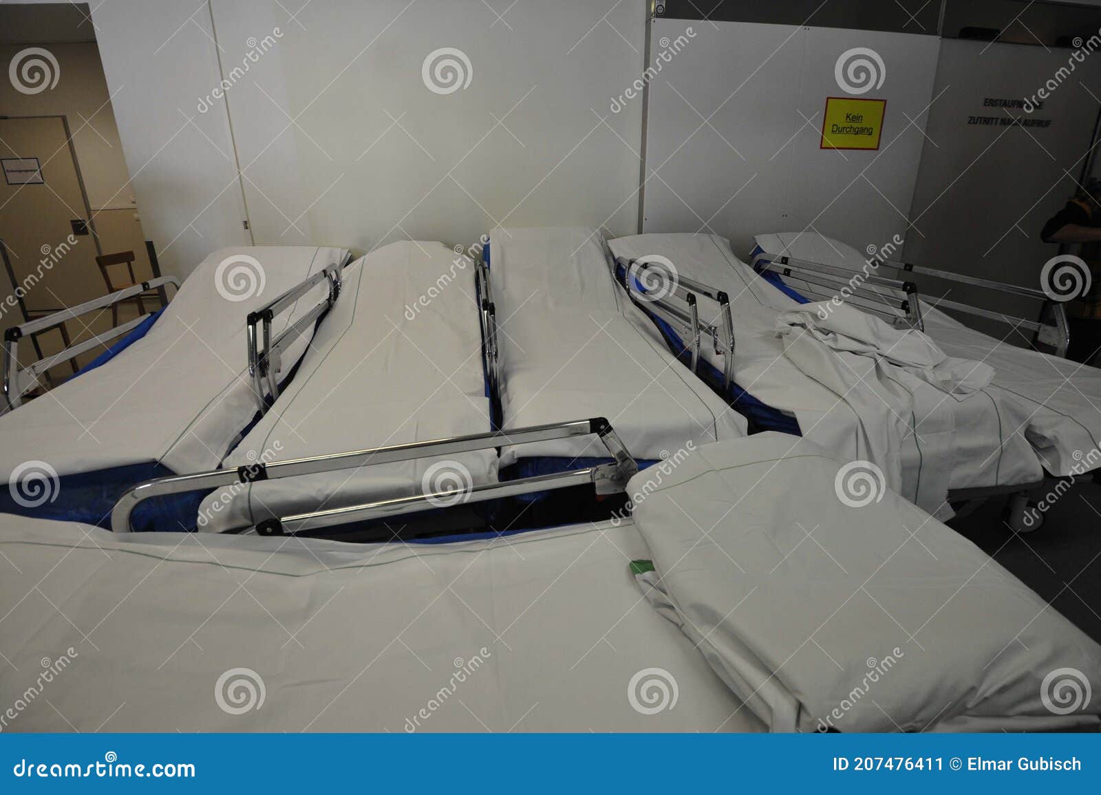 Hospital Bed in Health Care Stock Image - Image of heal, medical: 207476411