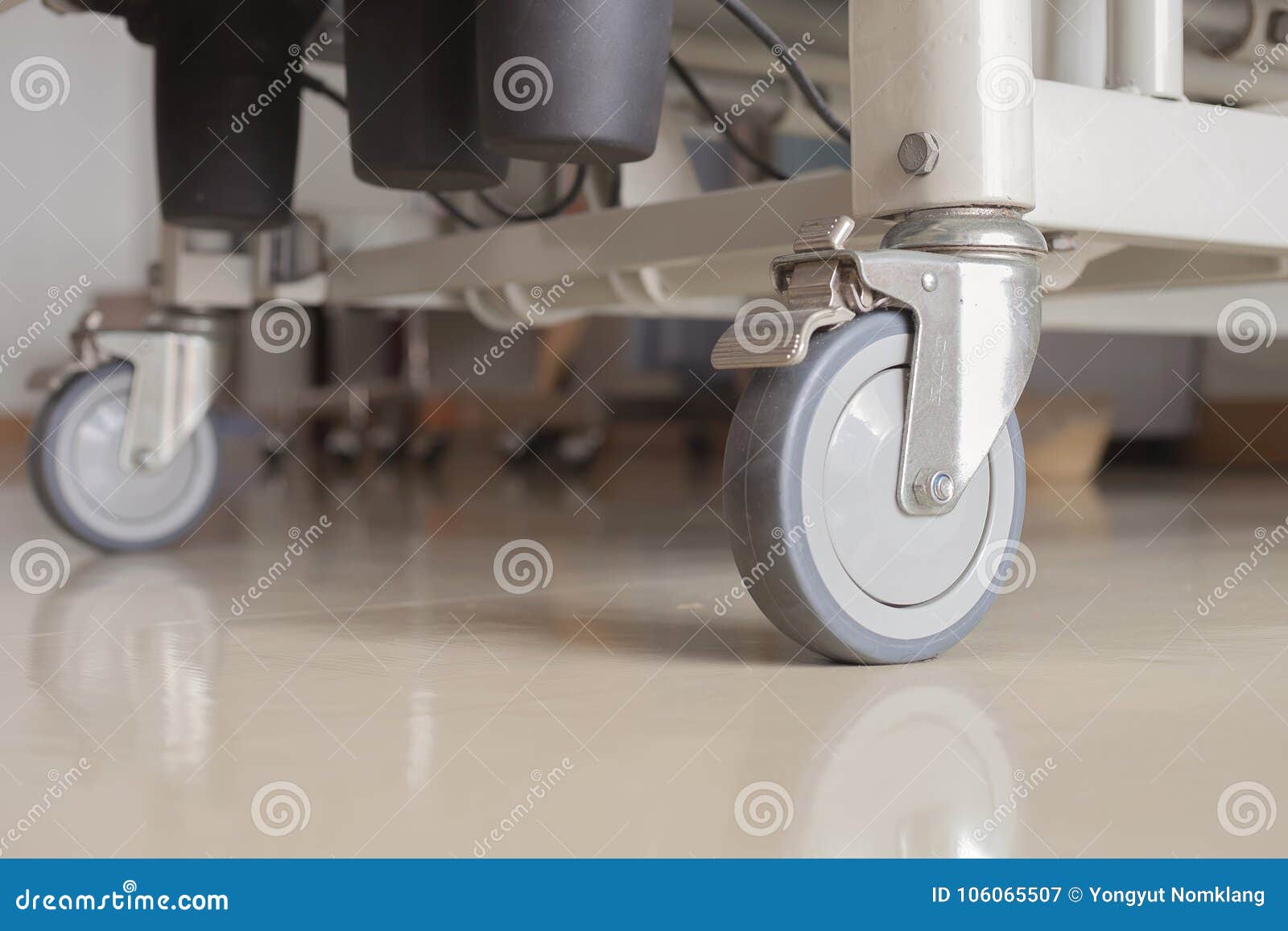 Hospital Bed Wheels stock image. Image of medicine, medicare 106065507