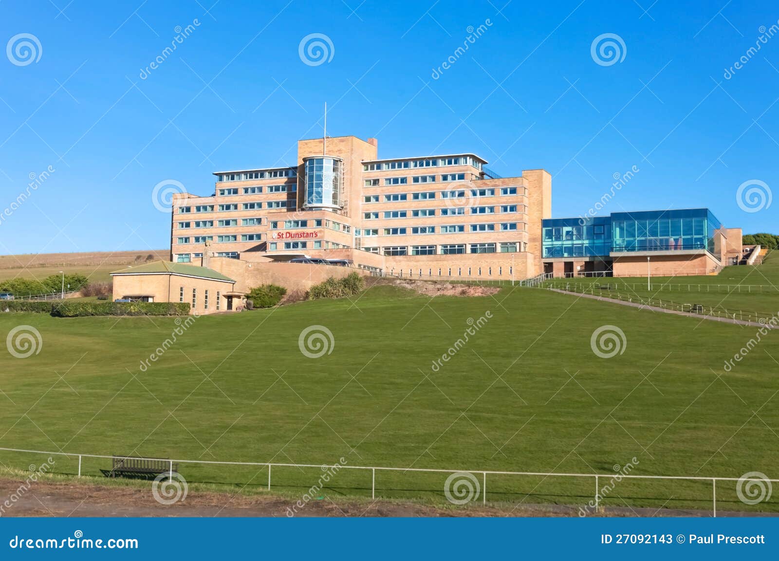 Hospital for the blind editorial stock photo. Image of green 27092143