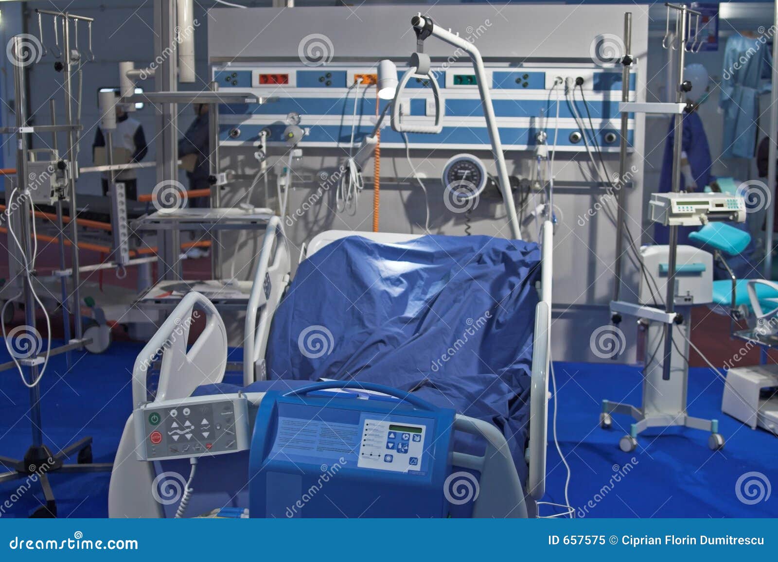 Hospital room stock image. Image of hospital, tech, high 657575