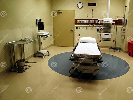 Hospital Room and Bed stock image. Image of clean, hygiene - 19631027