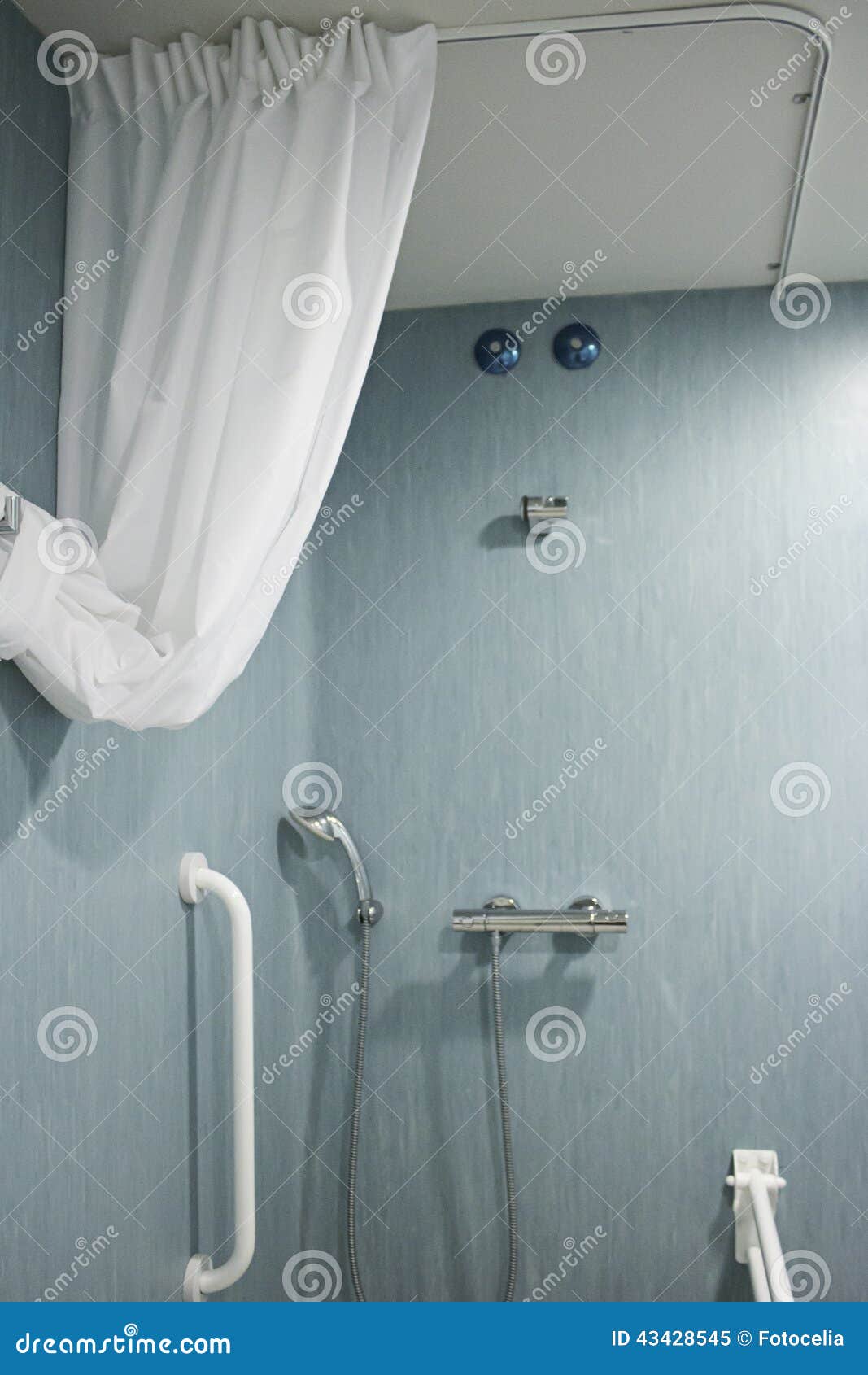 Hospital shower stock image. Image of clinic, contemporary 43428545