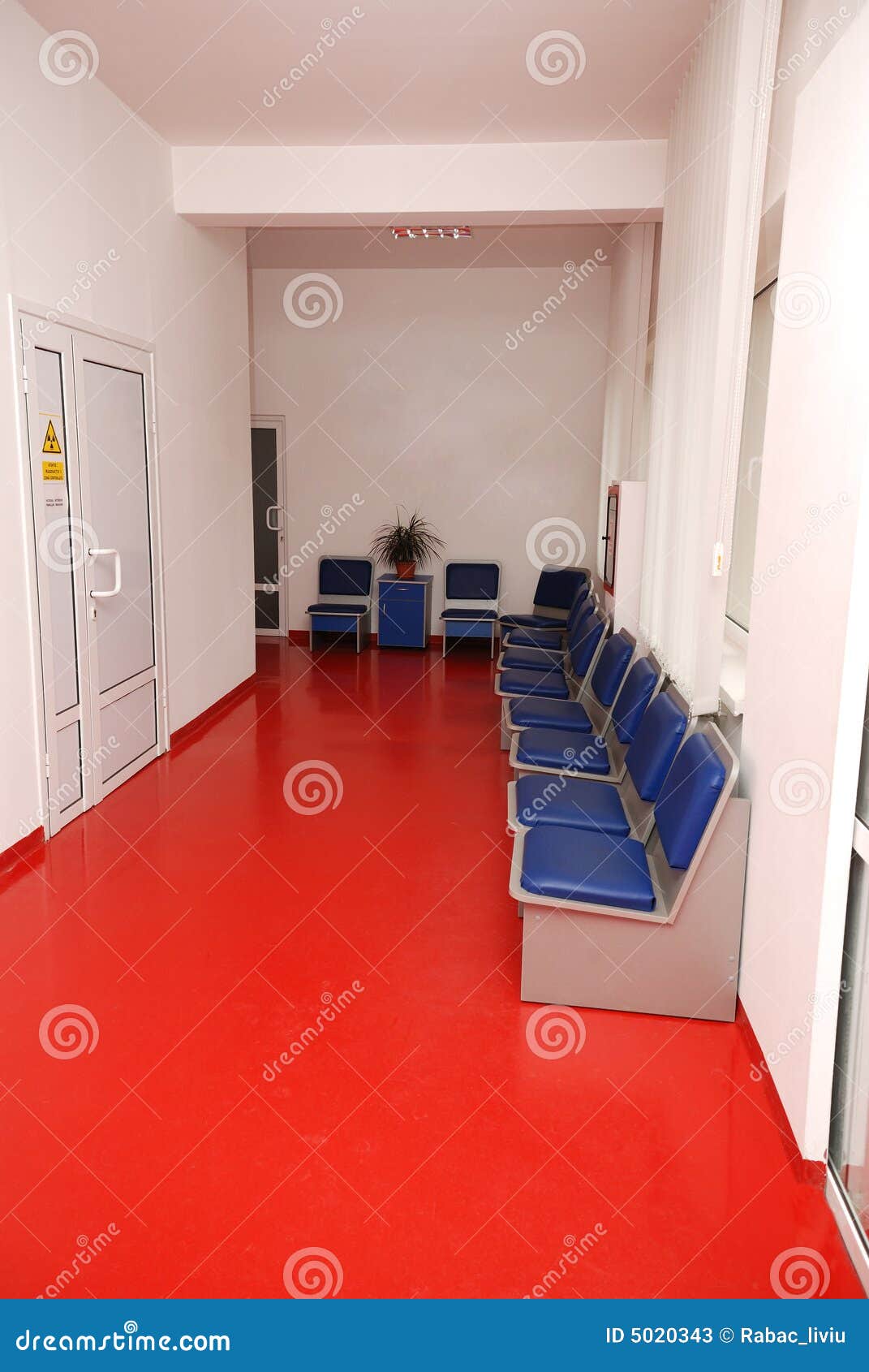 Hospital waiting room stock image. Image of medical, interior 5020343