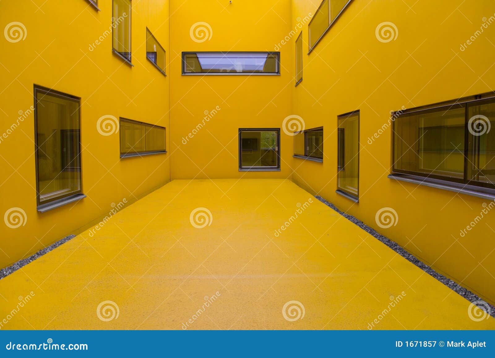Hospital Yellow Picture. Image 1671857