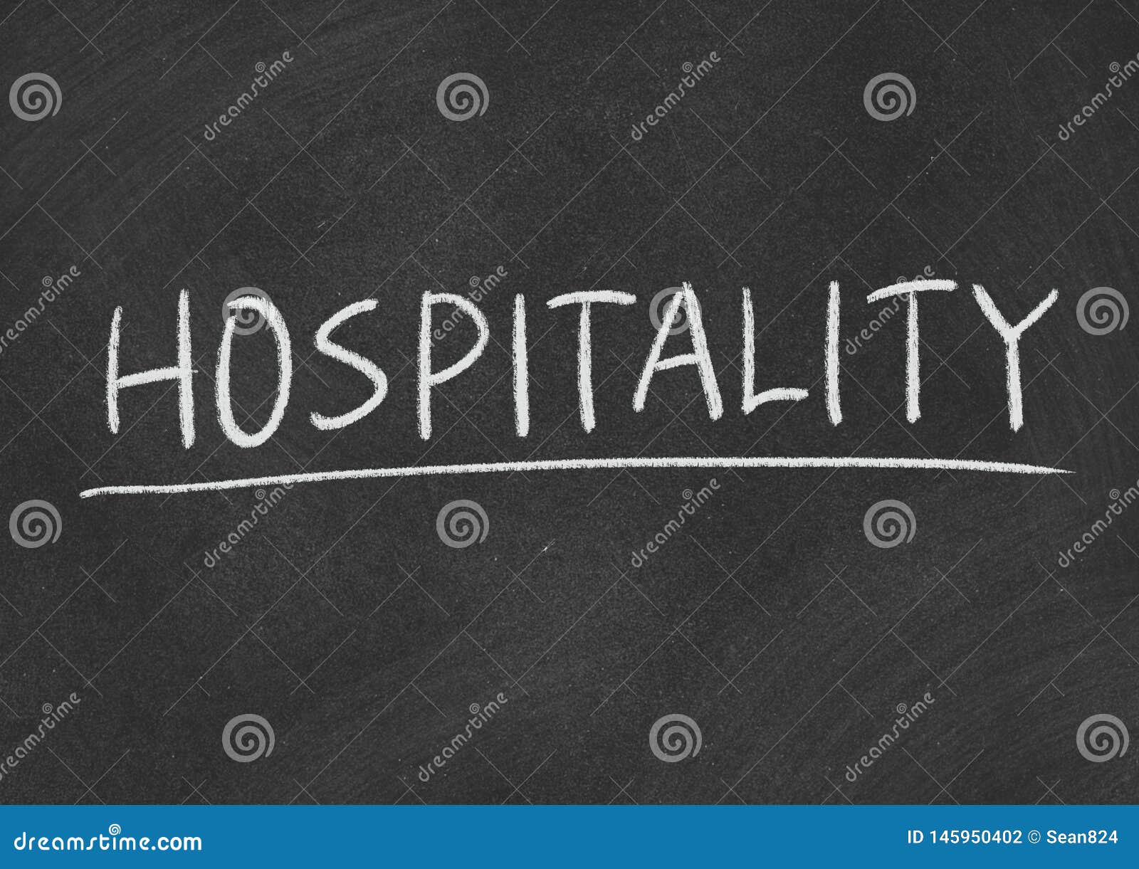 Hospitality stock photo. Image of sign, text, hospitality 145950402