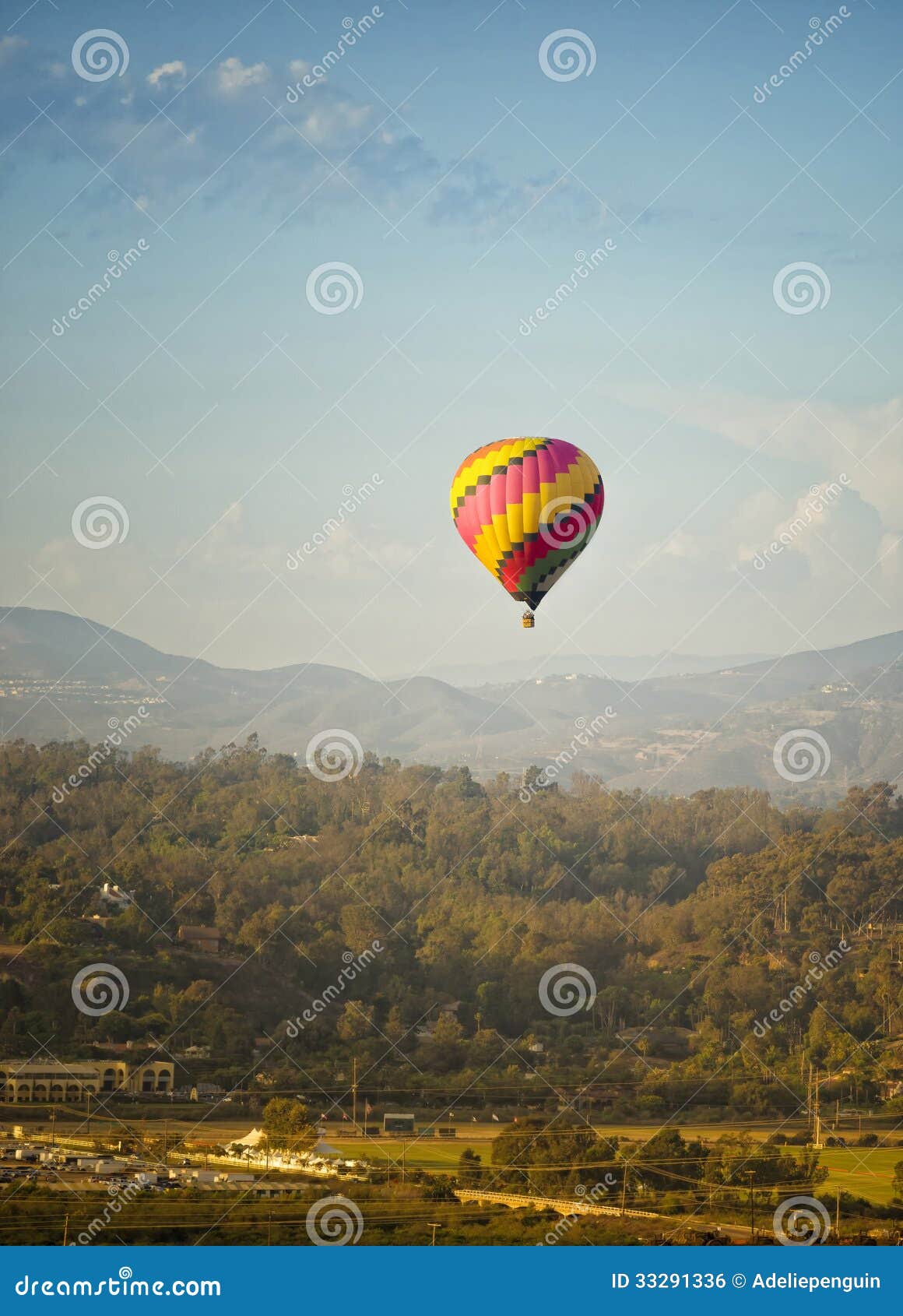 hot air balloon, rancho santa fe, california