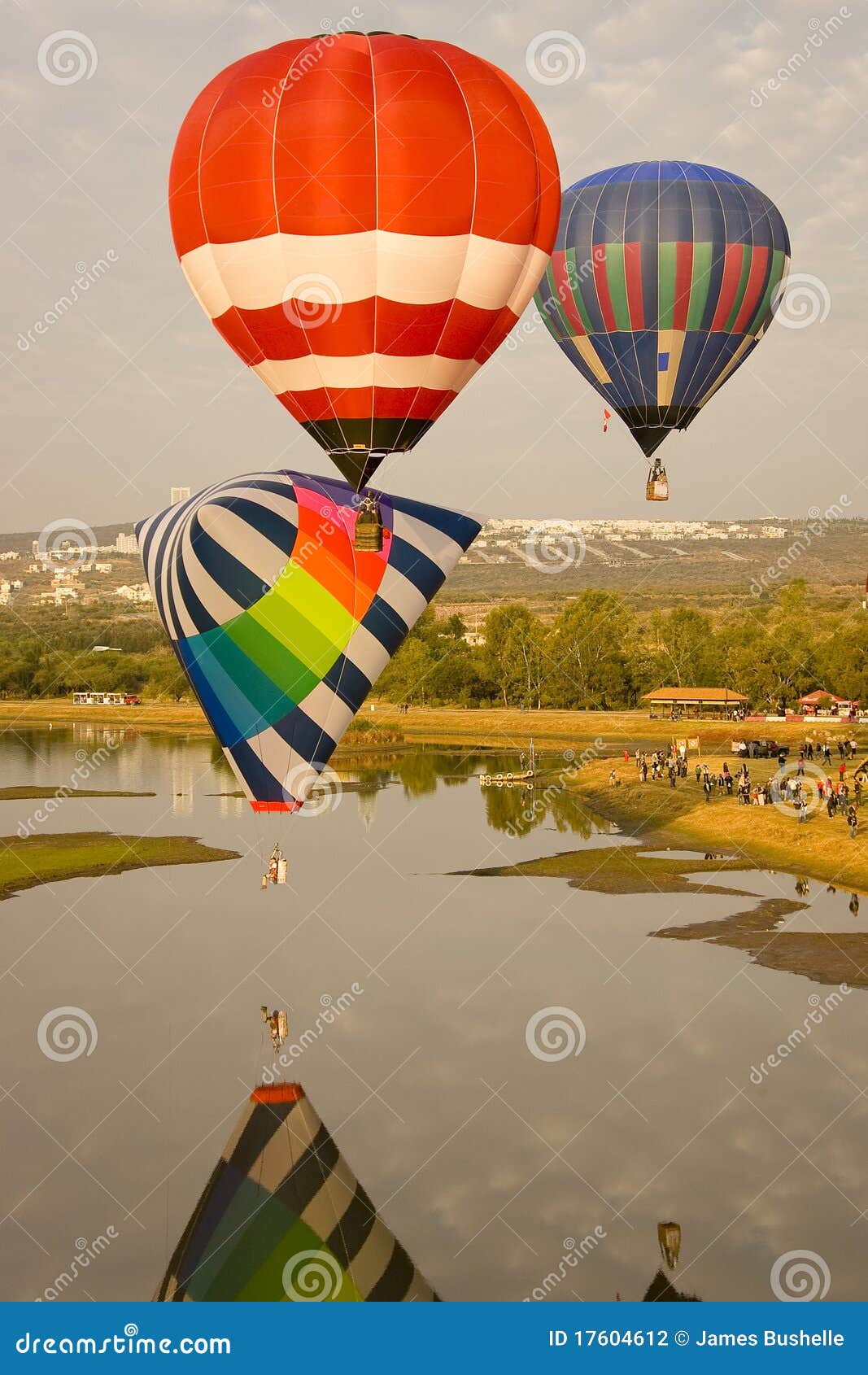 hot air balloons