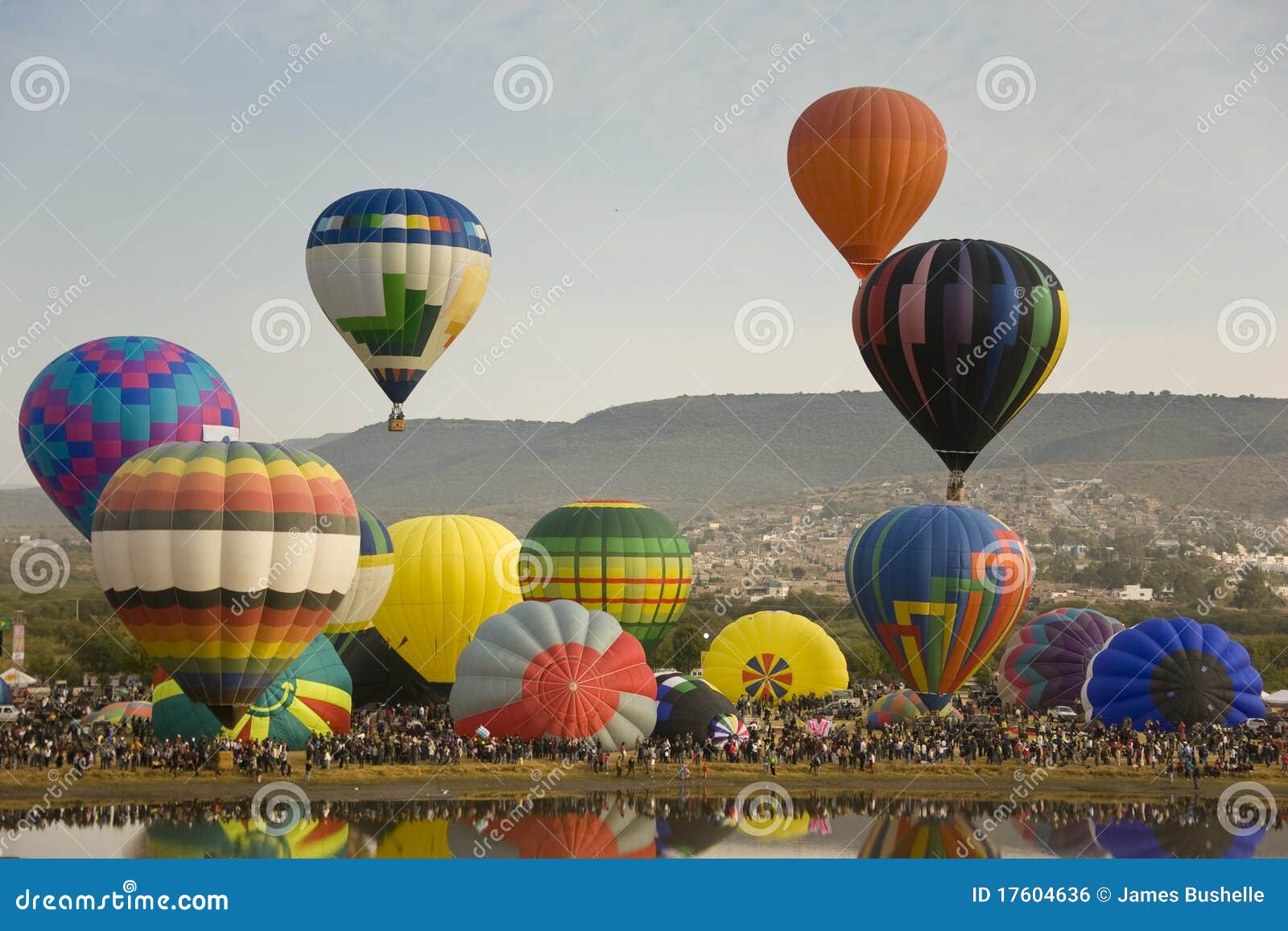 hot air balloons