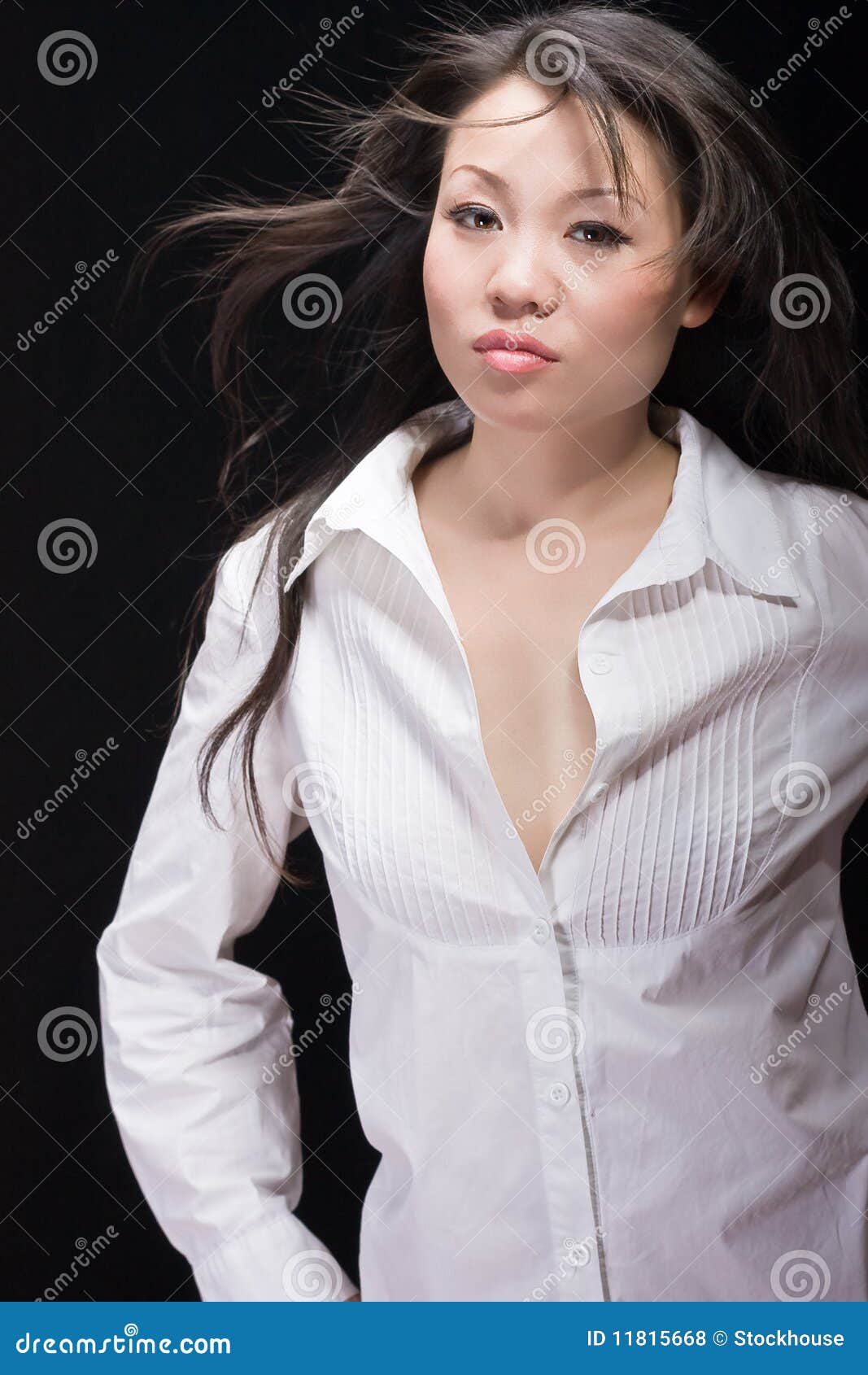 Hot asian fashion model stock photo. Image of attractive - 11815668