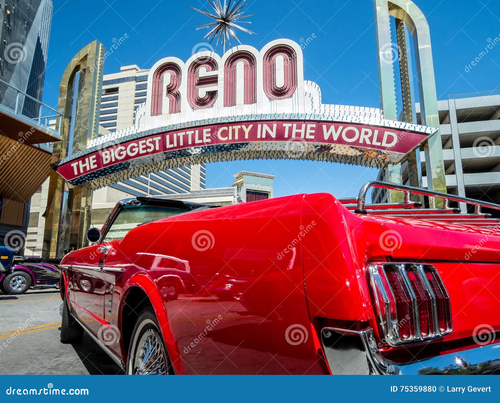 hot august nights event, downtown reno, nevada