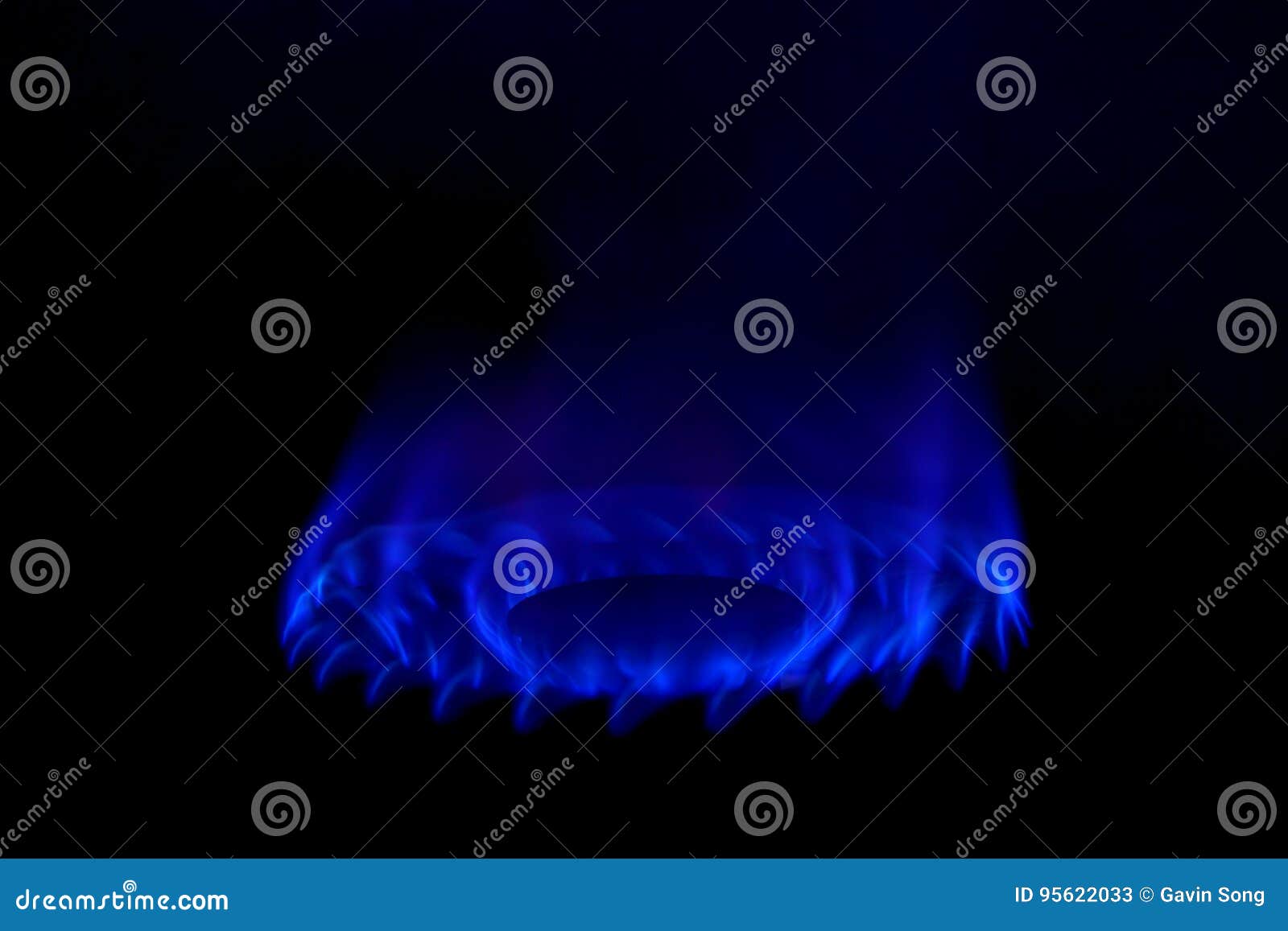 Hot blue gas flame stock image. Image of blue, burn, artistic 95622033