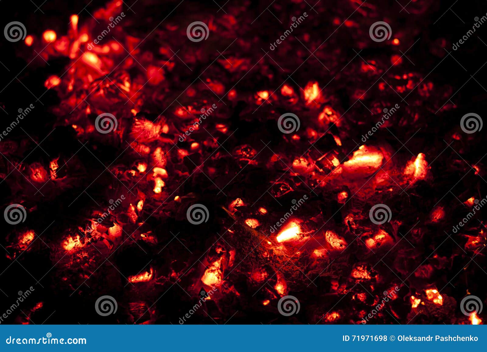 Hot charcoal fire stock photo. Image of concepts, nature 71971698