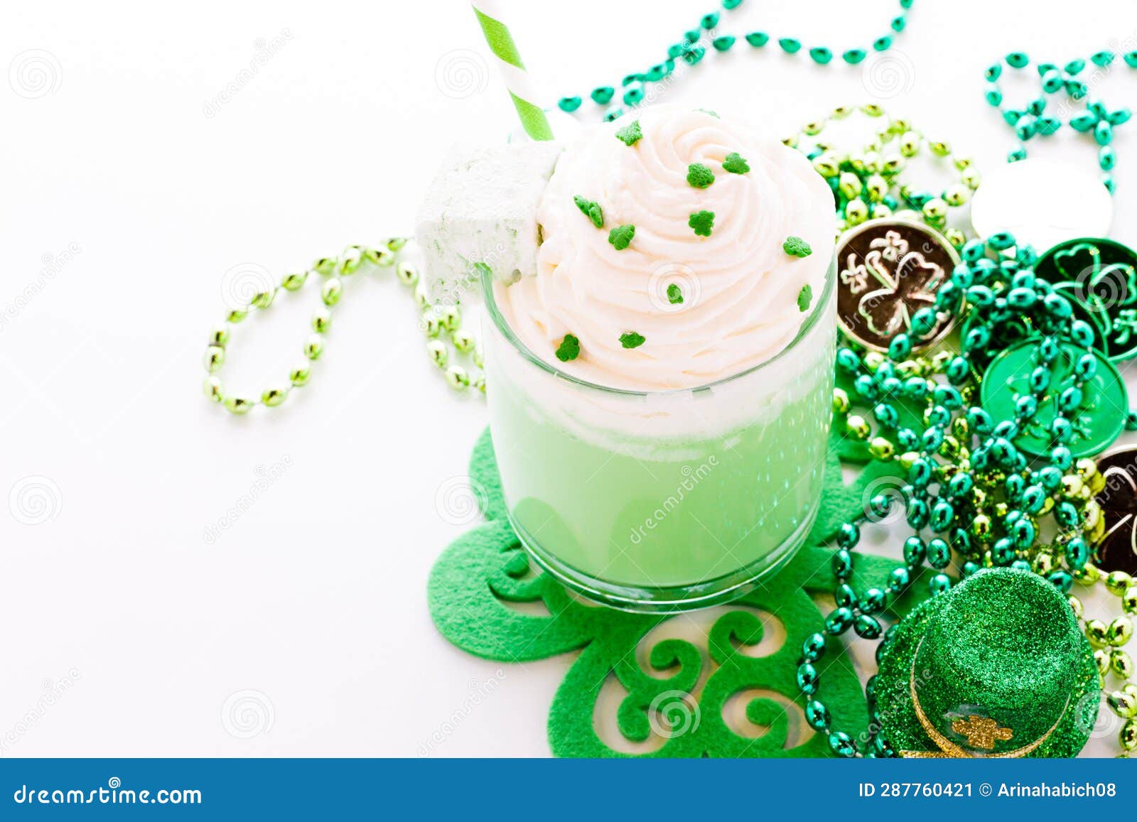 Hot chocolate stock image. Image of white, dessert, maringue 287760421