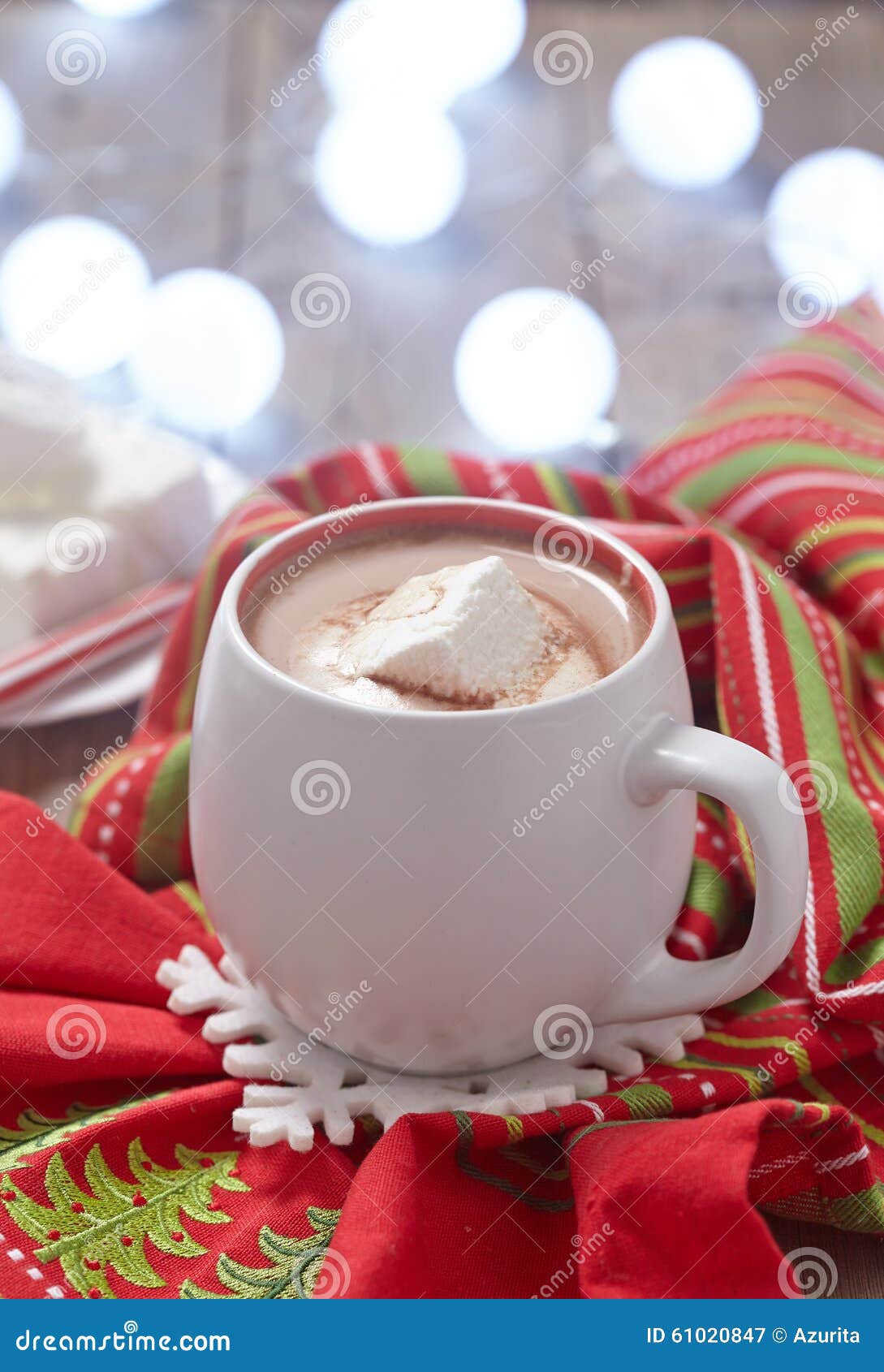 Hot Chocolate with Marshmallows Stock Image Image of delicious, snack