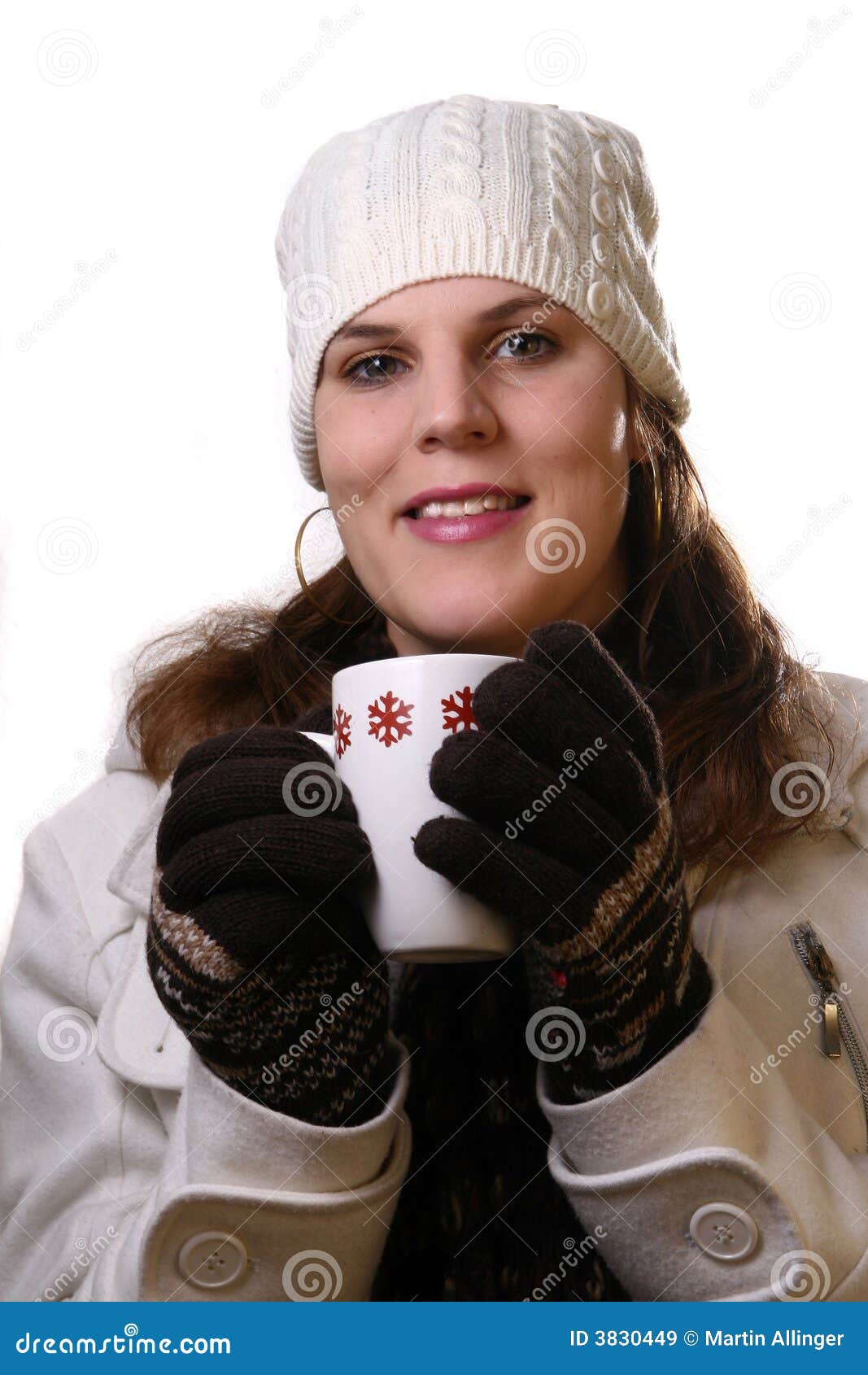Hot Coffee stock image. Image of drink, pretty, season - 3830449