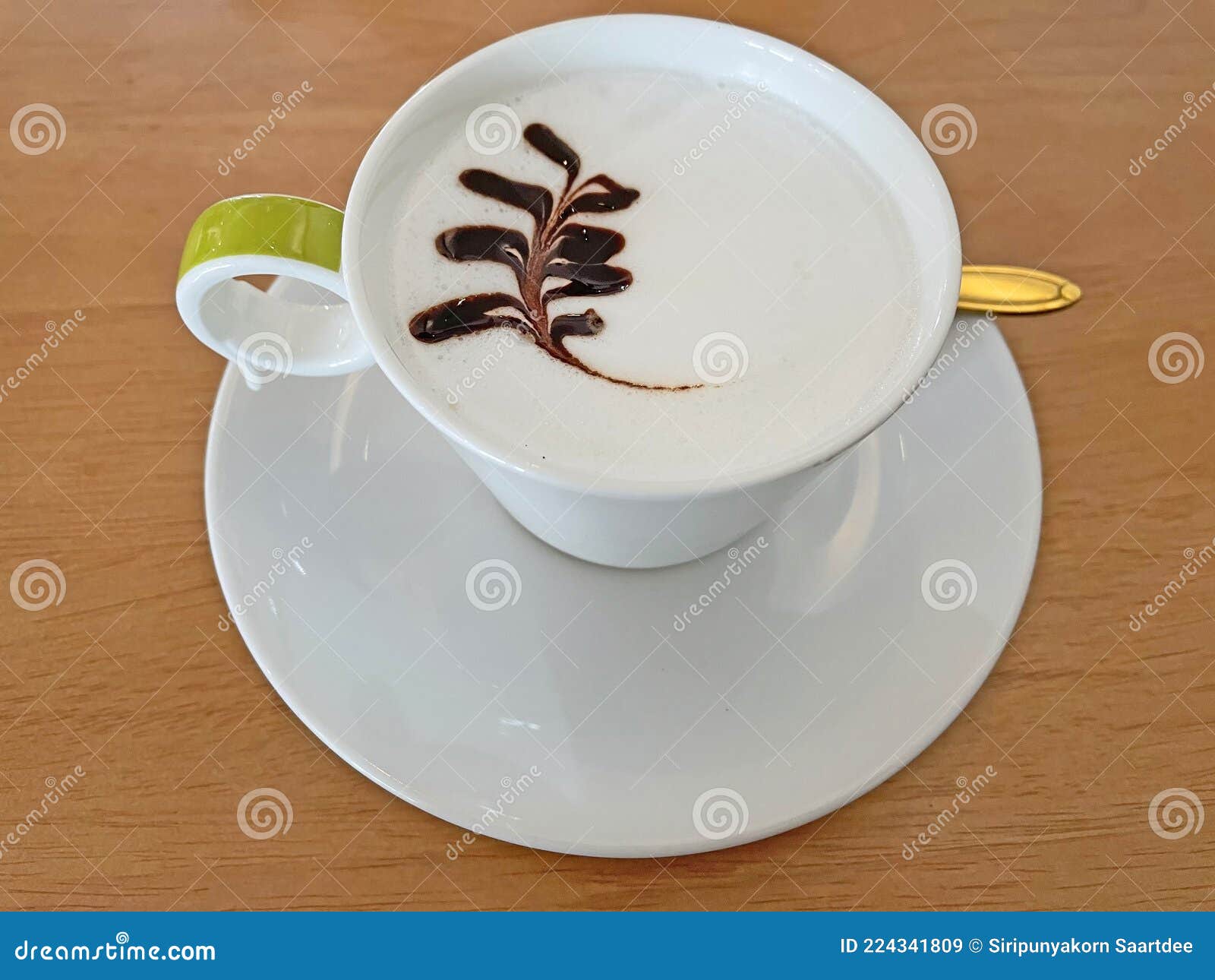 Hot Coffee Latte , Hot Coffee Cup Stock Image Image of breakfast