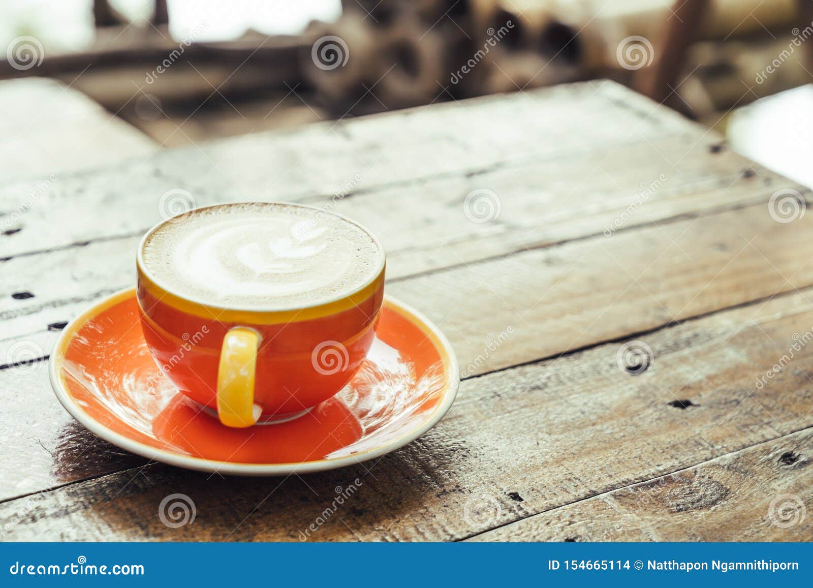 Hot coffee latte stock photo. Image of brown, aroma 154665114