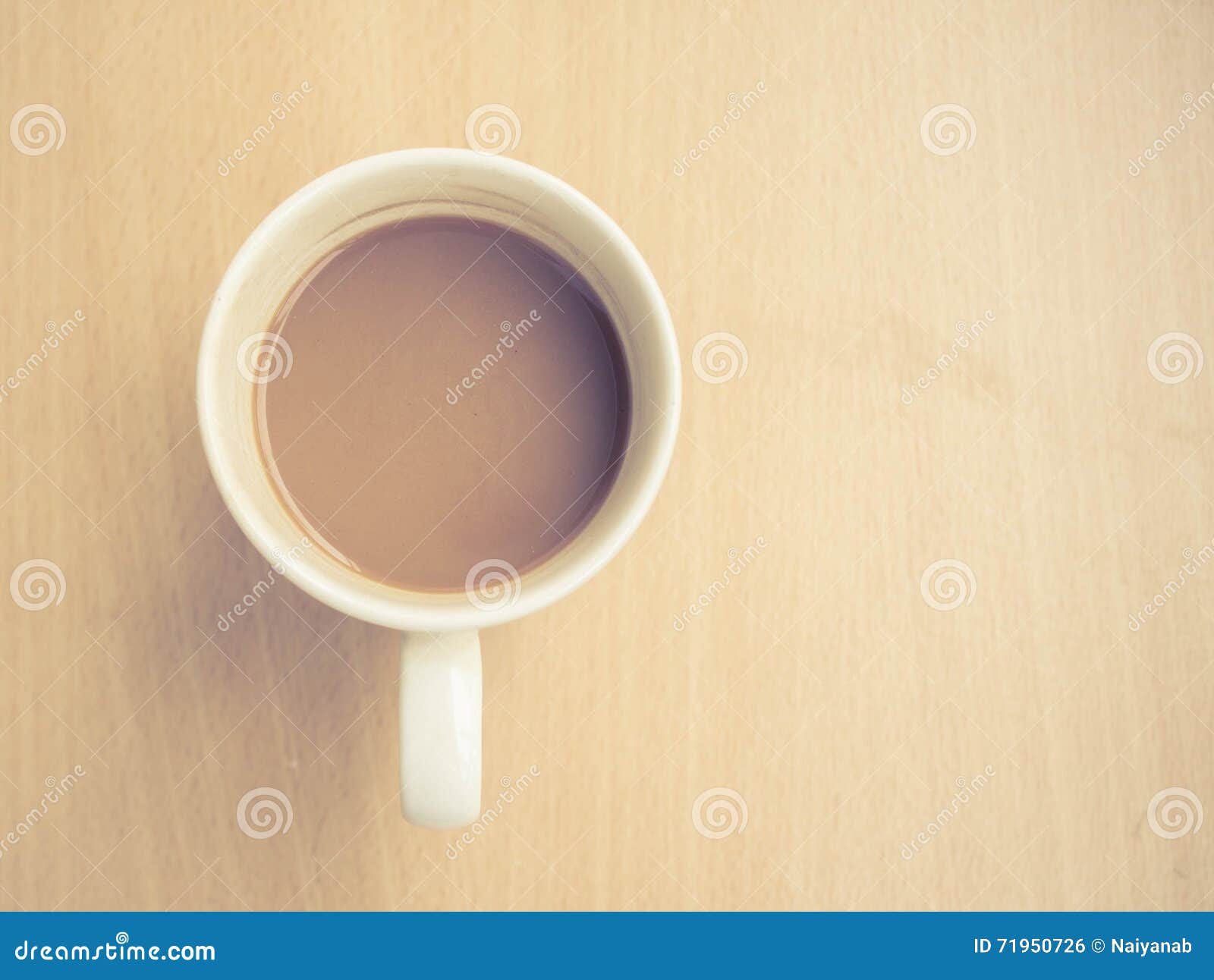Hot Coffee in White Cup on Wood Table Stock Photo Image of espresso