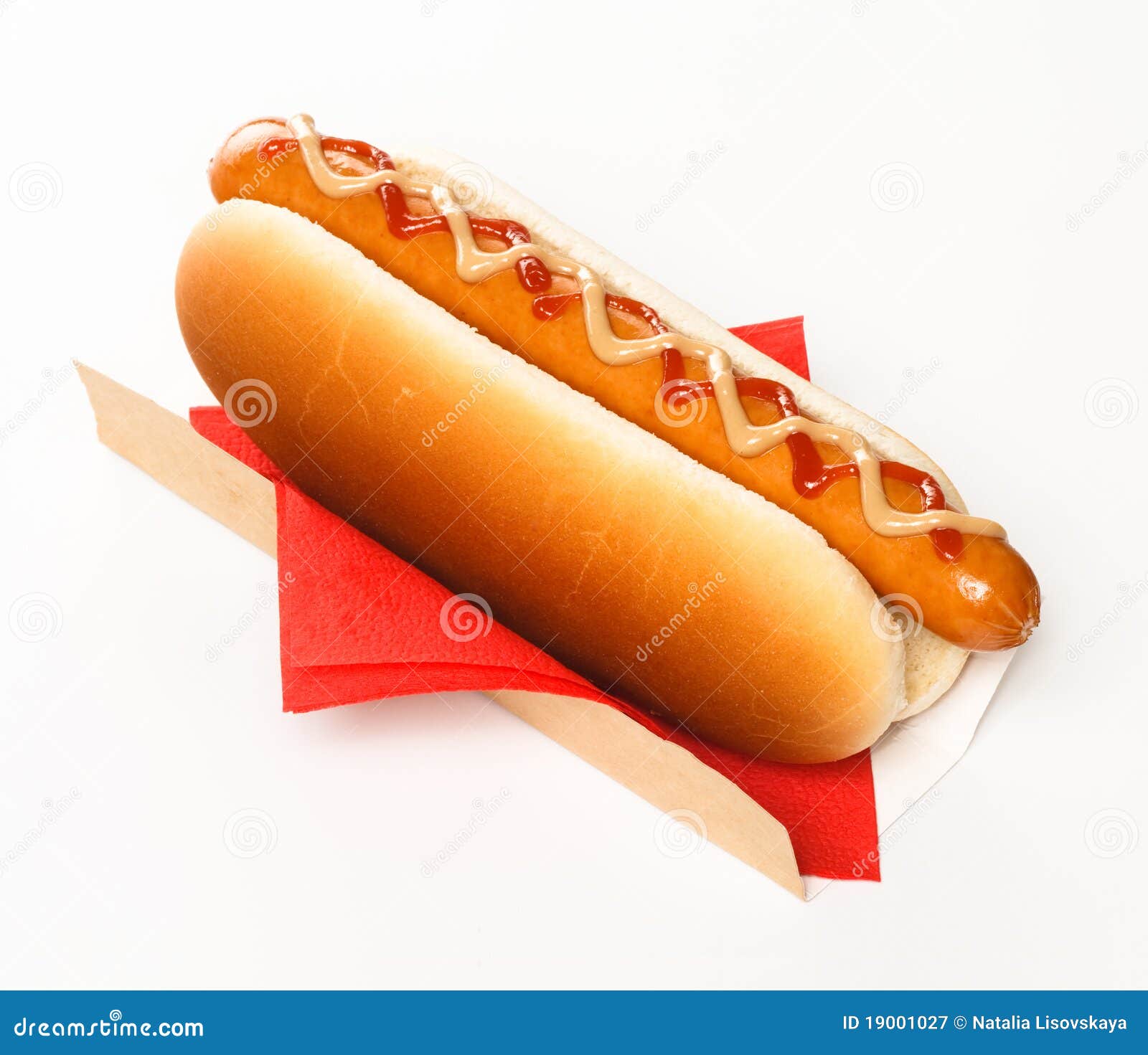 Hot dog stock image. Image of hotdog, brown, traditional 19001027