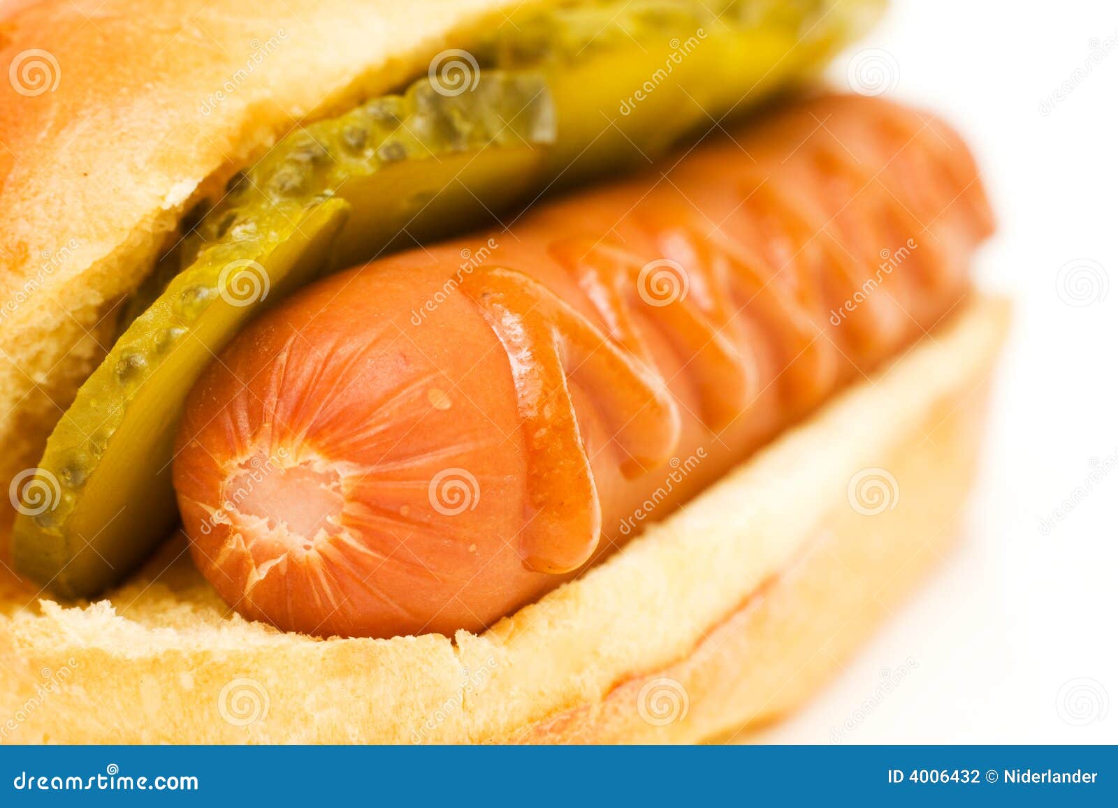 Hot dog stock photo. Image of unhealthy, fast, food, junk 4006432