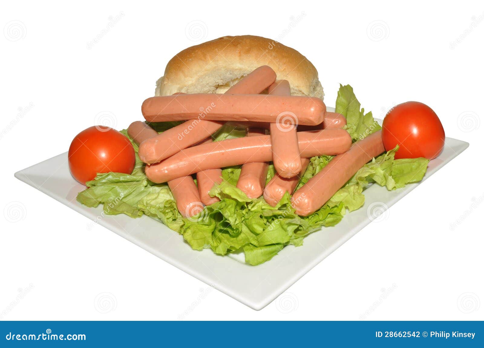 Hot Dog Sausages stock photo. Image of smoked, food, german 28662542