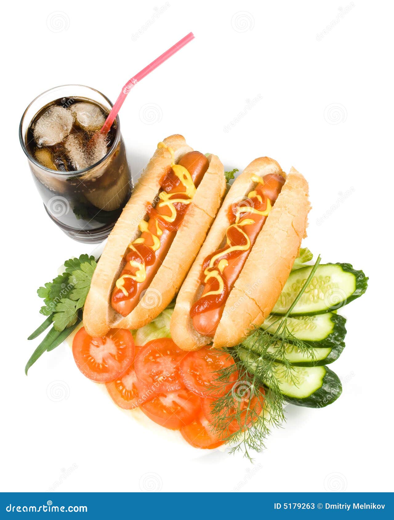 Hot dogs with vegetables stock image. Image of fresh, calorie 5179263