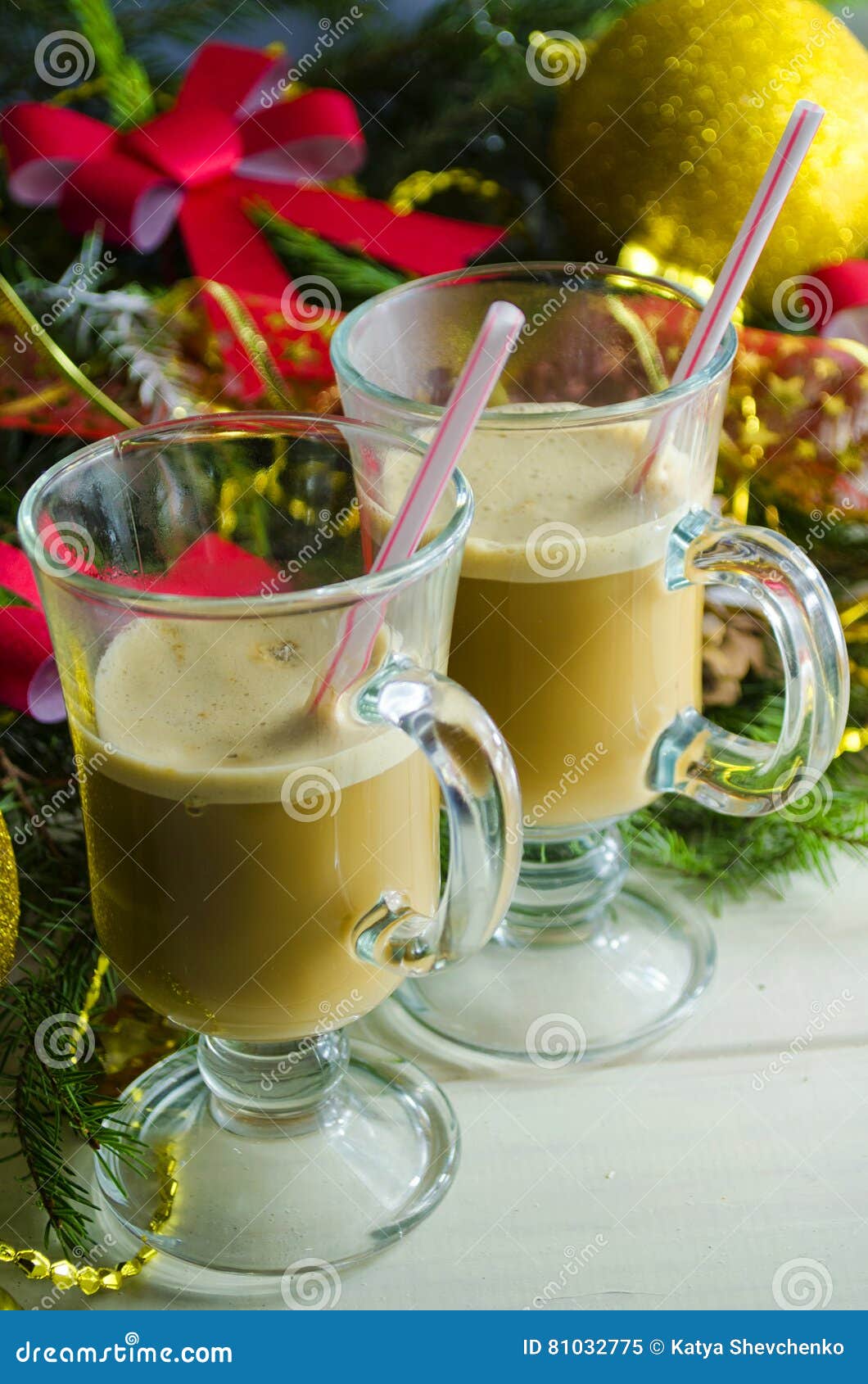 Hot drink on holiday eve stock image. Image of christmas - 81032775