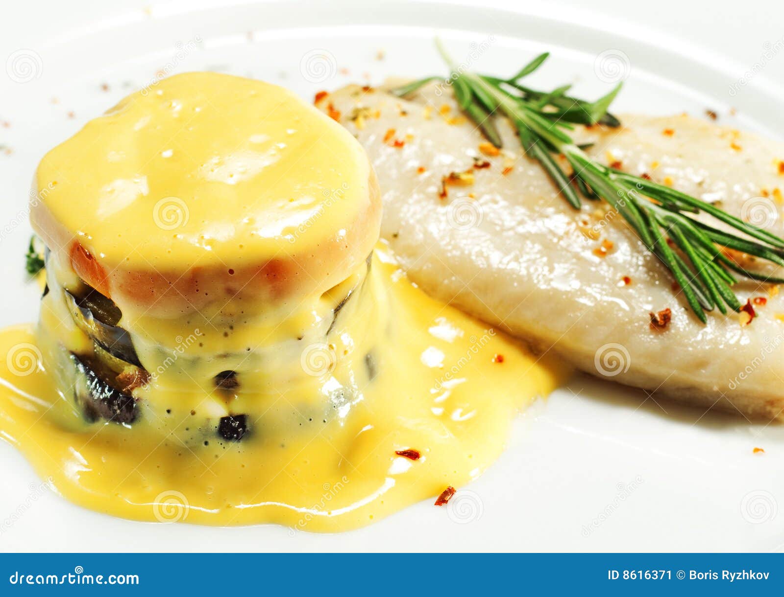 Hot Fish Dishes Sole with Zucchini Stock Image Image of dishes