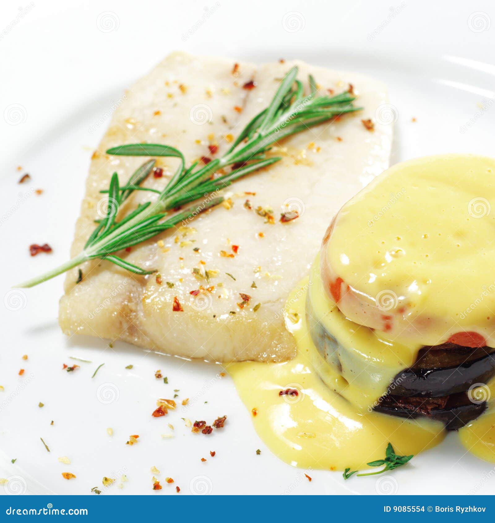 Hot Fish Dishes Sole with Zucchini Stock Photo Image of meal, green