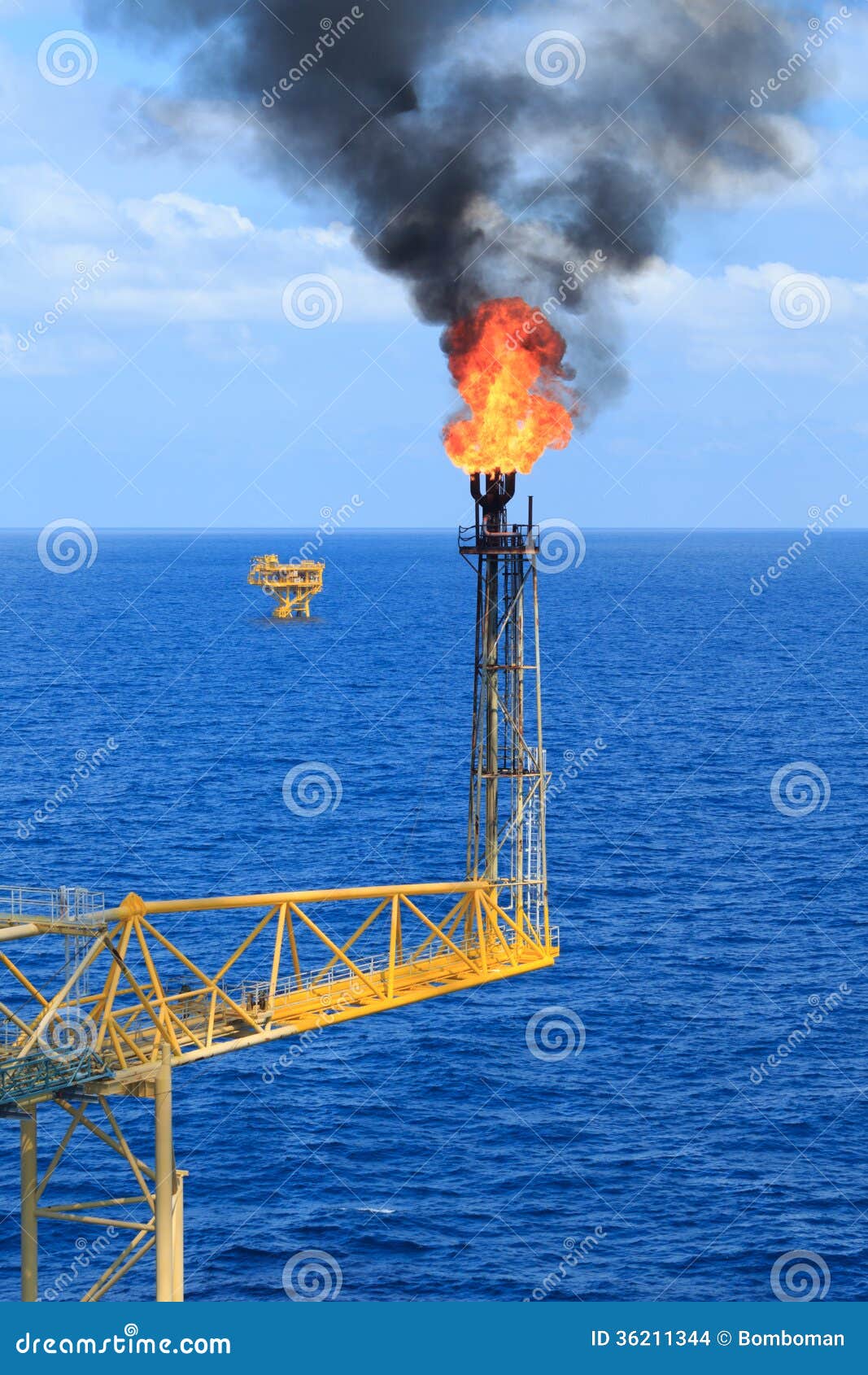 Hot Flare Boom And Fire Stock Images Image 36211344