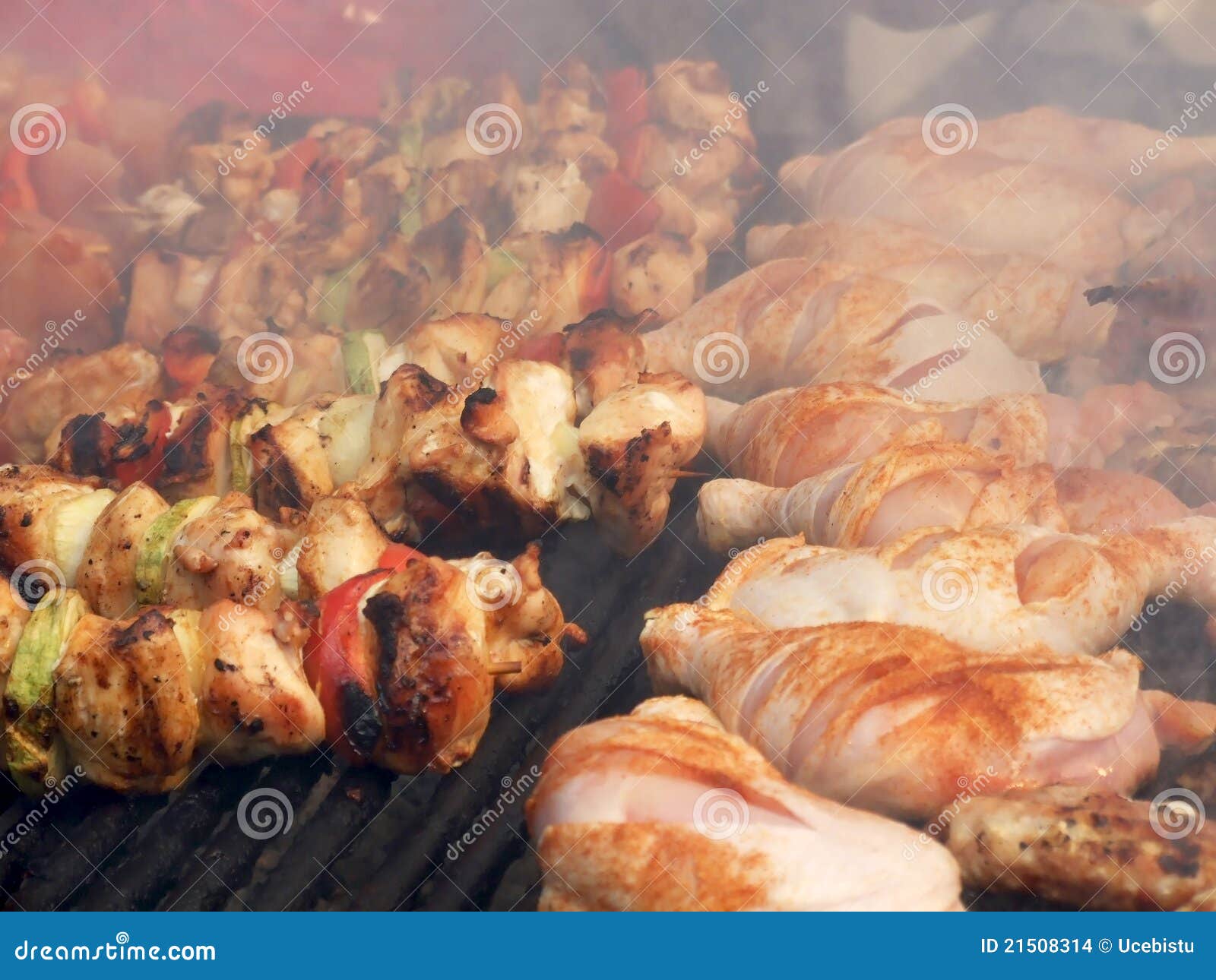 Hot grill stock photo. Image of barbeque, meal, fresh - 21508314