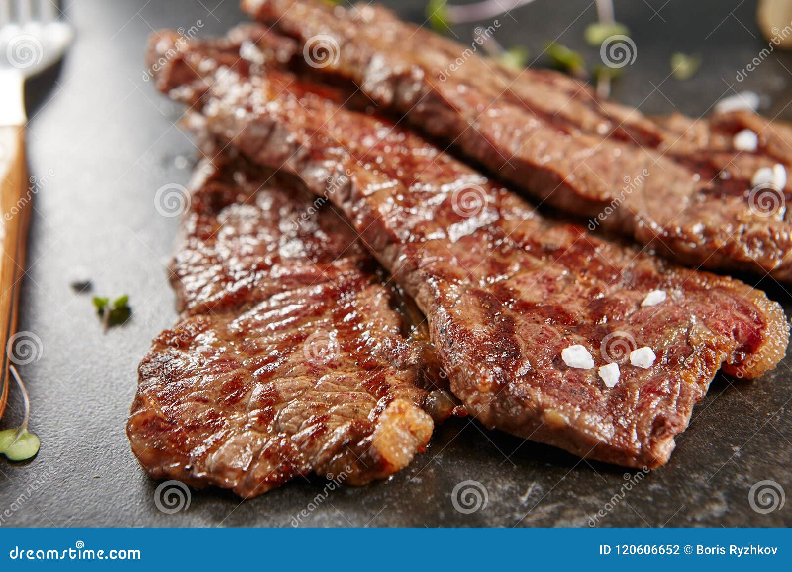 hot grilled whole gaucho steak
