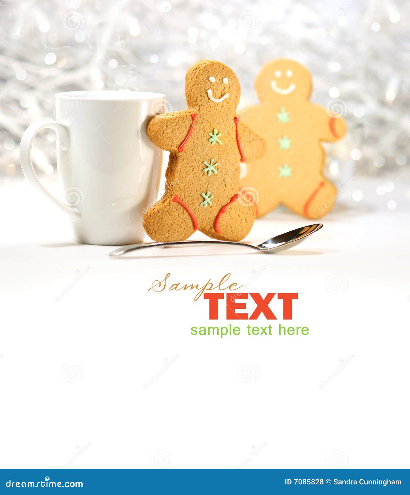 Hot Holiday Drink with Gingerbread Cookies Stock Photo Image of