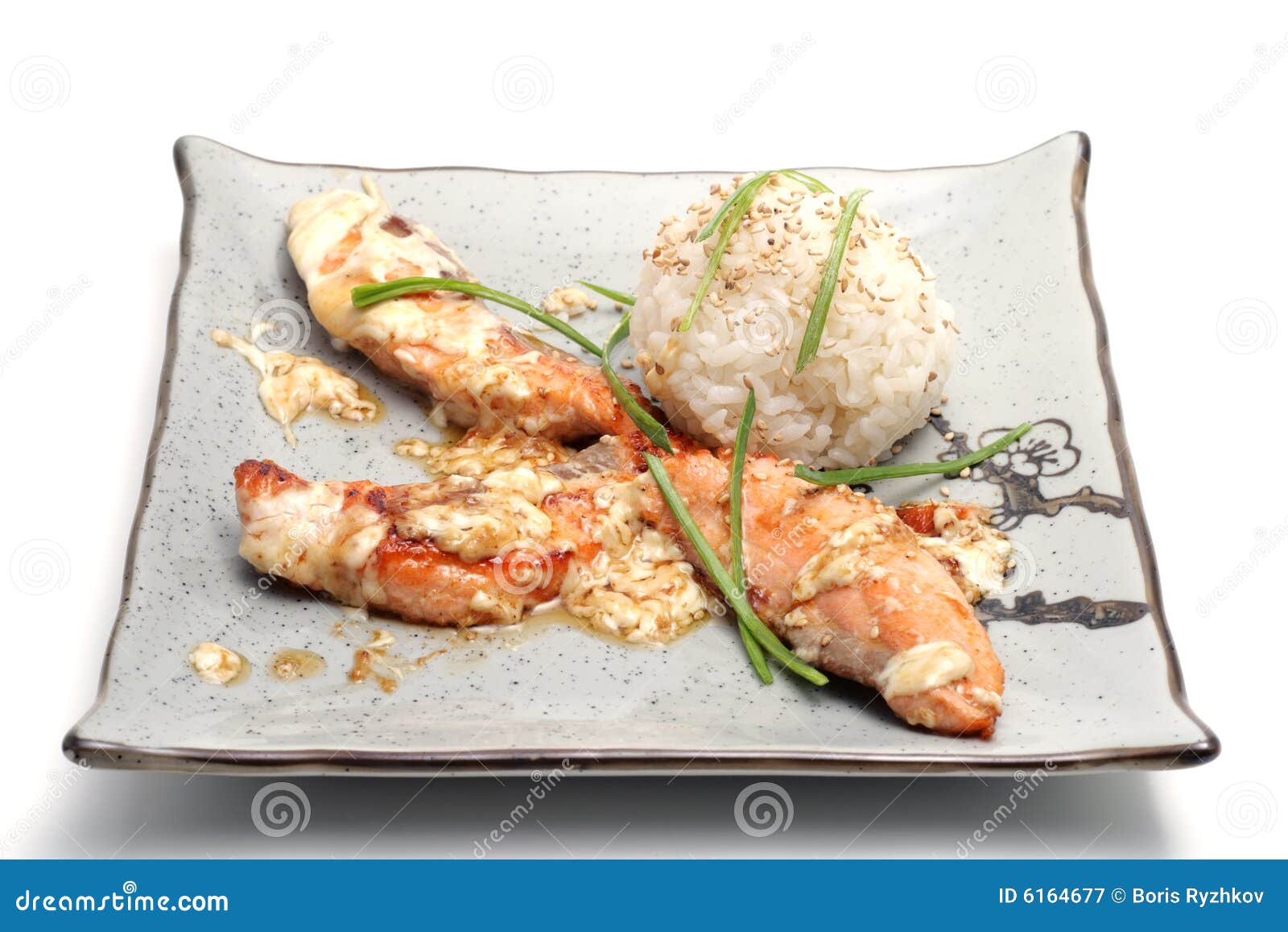Hot Japan Food on a Plate stock image. Image of seafood 6164677