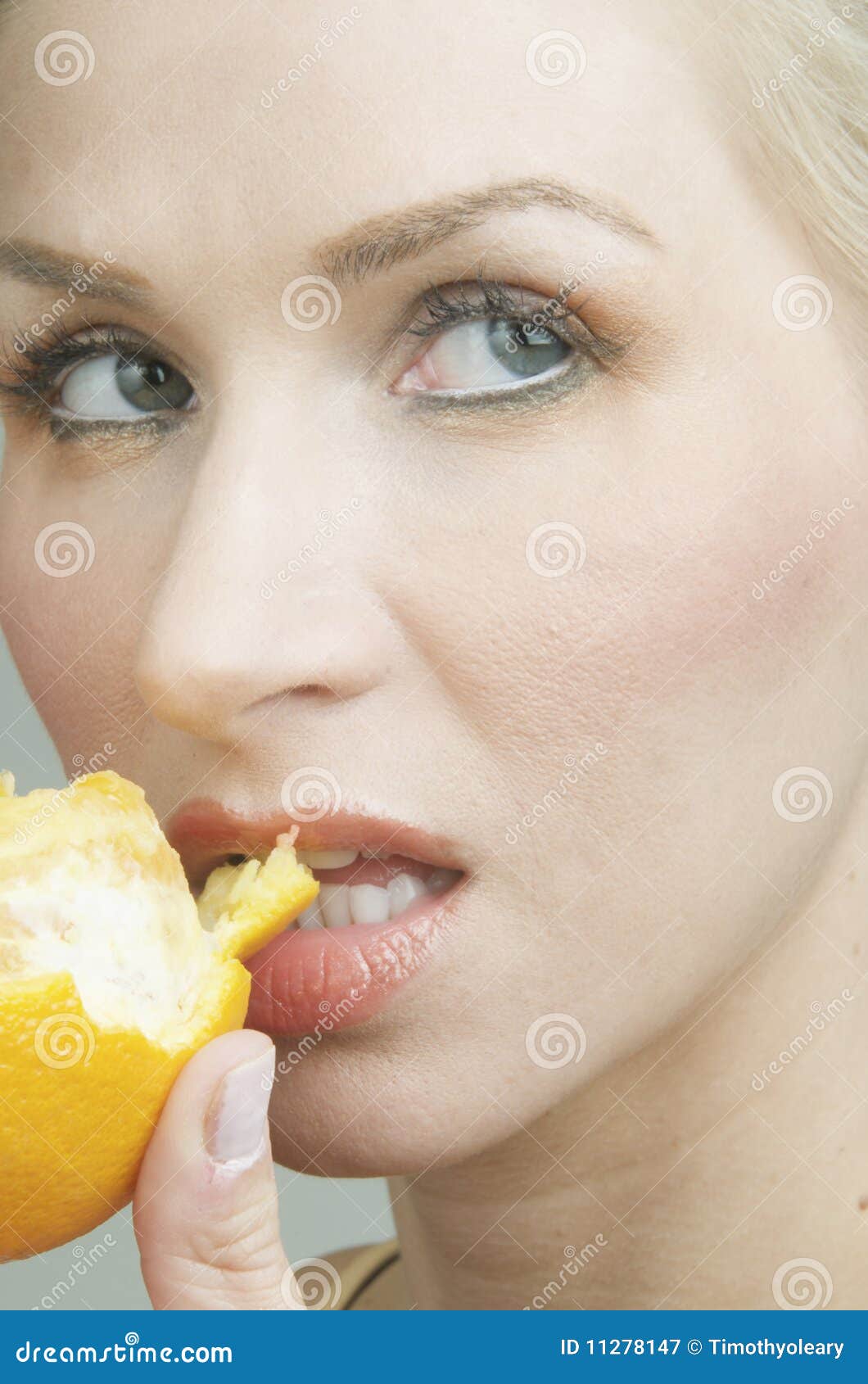 Hot Orange stock image. Image of orange, woman, healthy - 11278147